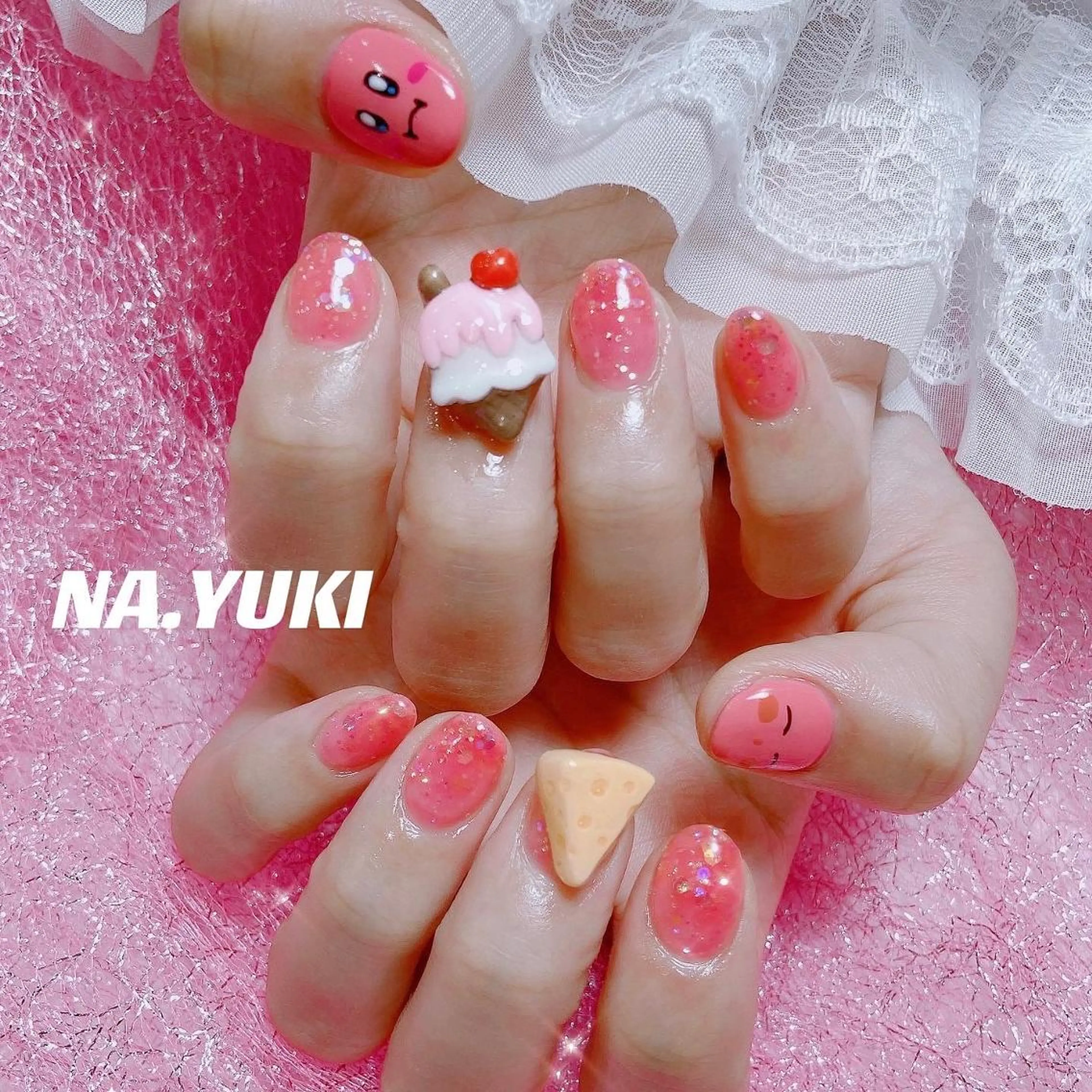 ネイル 🎀 moo～ 🎀のネイルデザイン