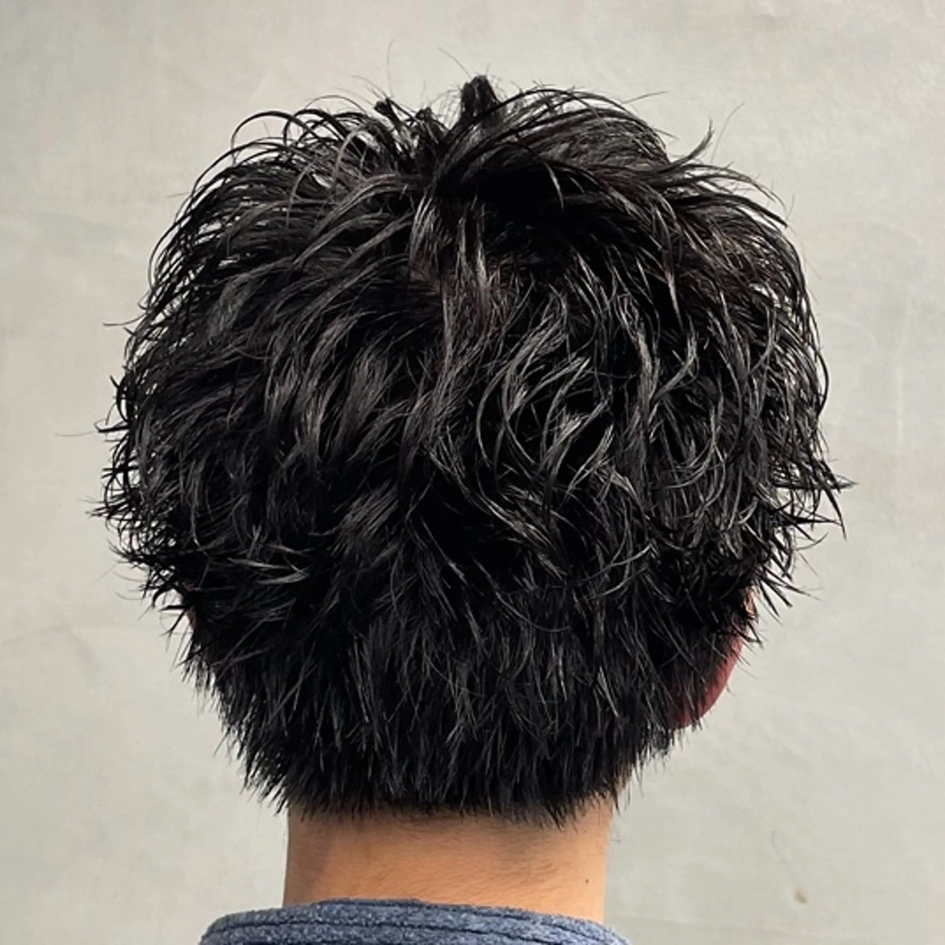 ショート パーマ ヘアアレンジ メンズ カット パーマ fifth 石川 凪のヘアスタイル