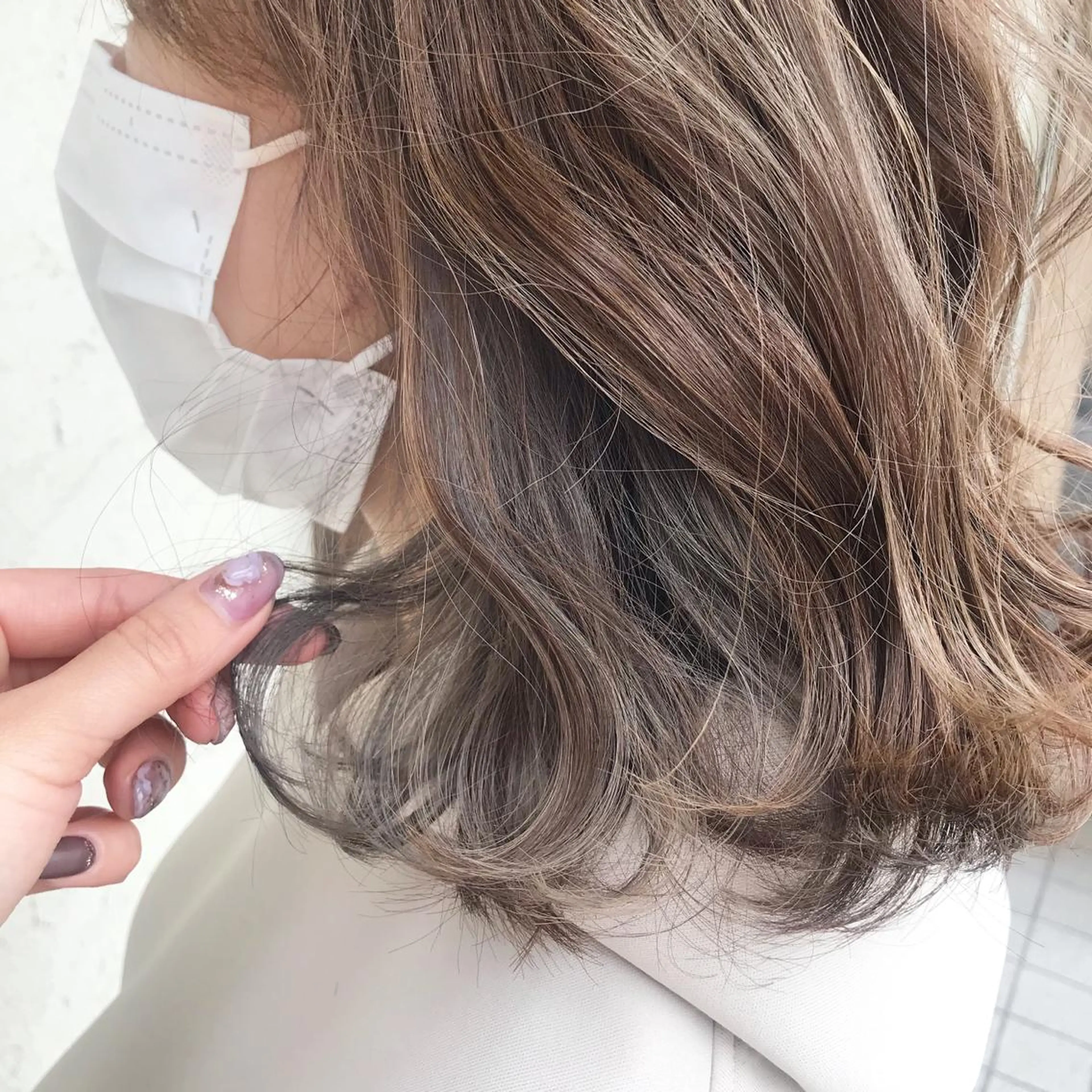 ロング カラー カット ヘアカラー トリートメント 透明感韓国ヘア♡ みつきのヘアスタイル