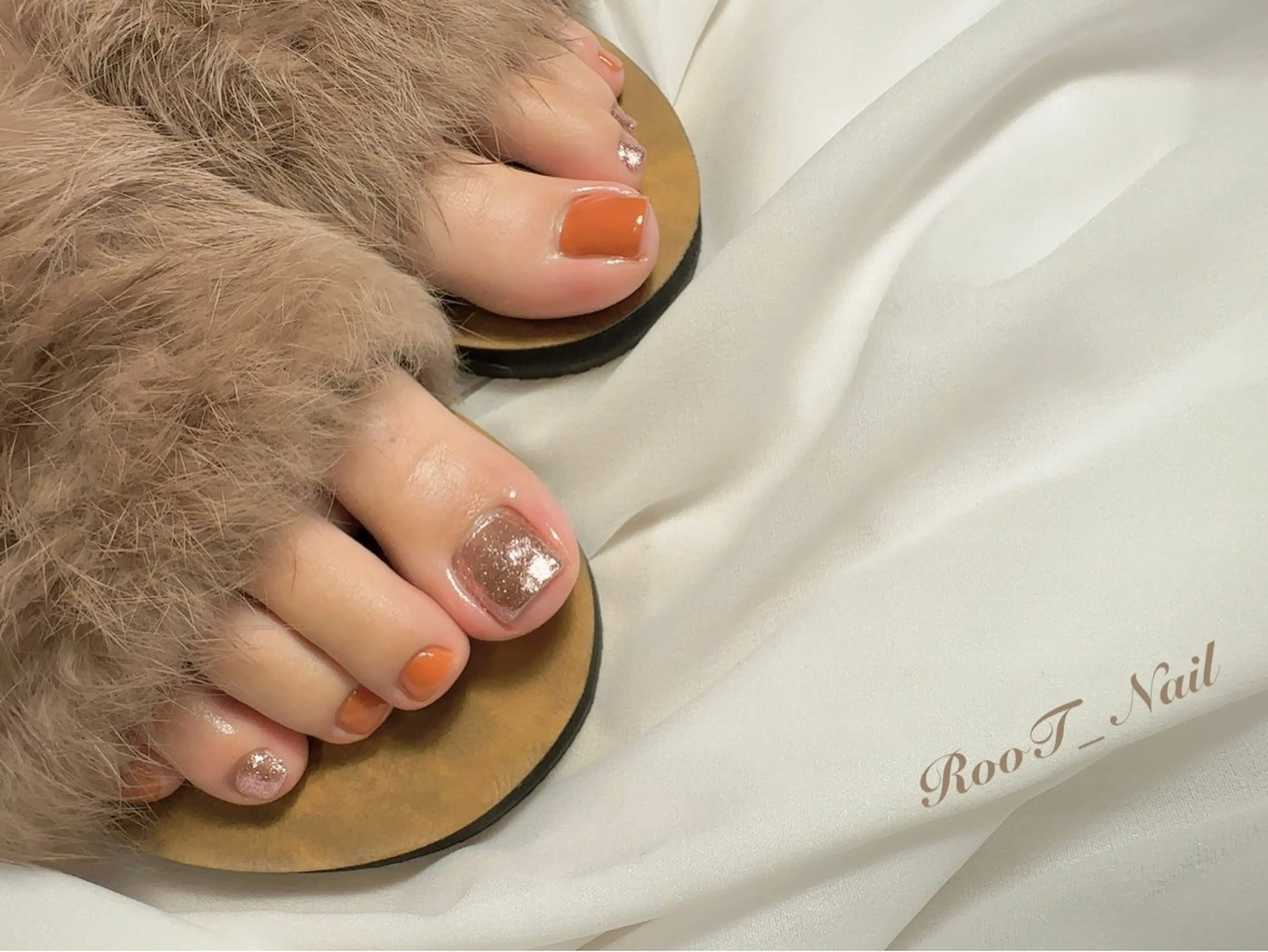 キッズ ネイル フットネイル フットネイル RooT Nailのネイルデザイン