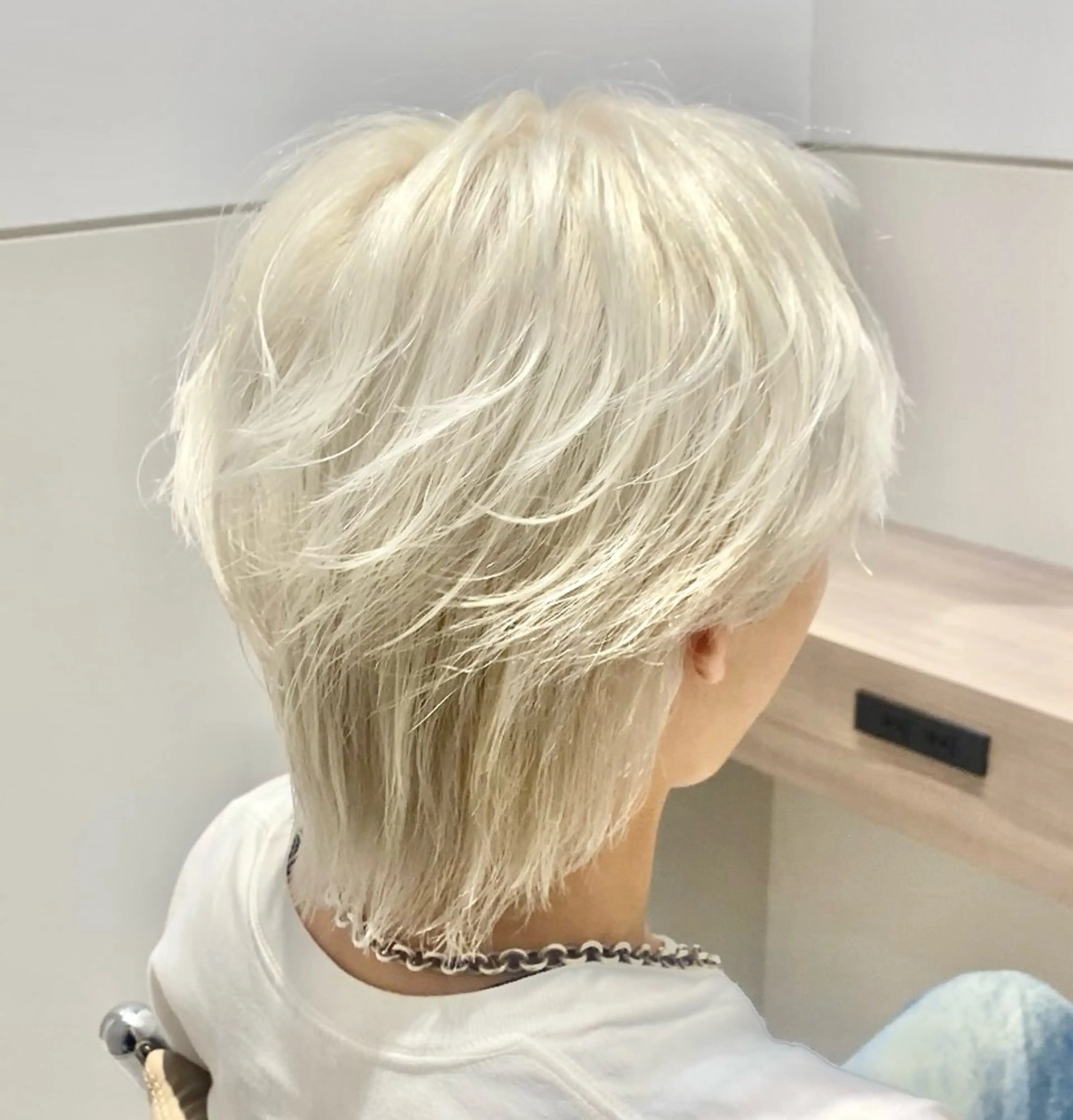 【期間限定価格✨】ホワイト、シルバー系カラー+トリートメント(ミニモ学割対応)の写真