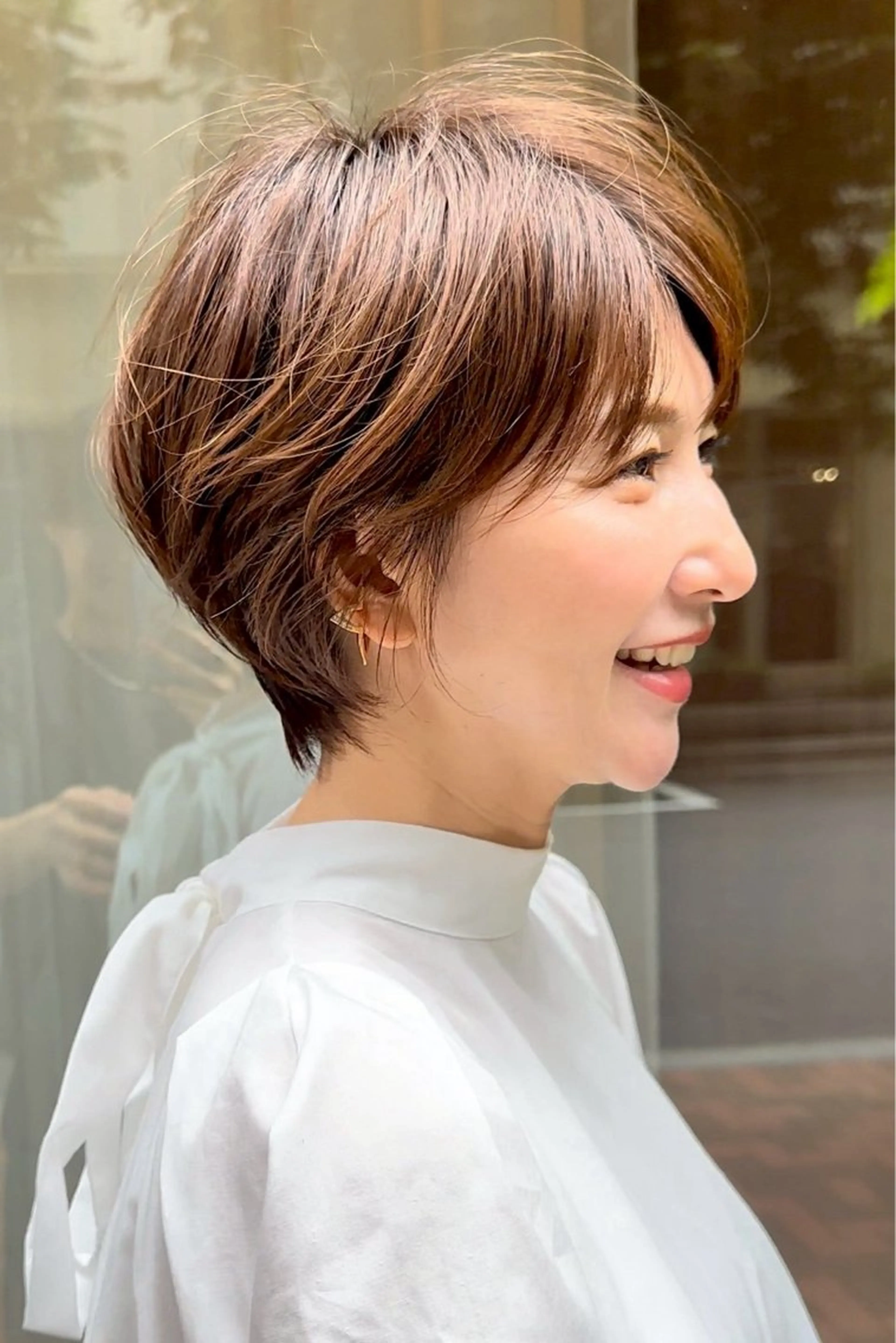 ショート 🩵似合わせカット/ カラー/あさか 🩵のヘアスタイル