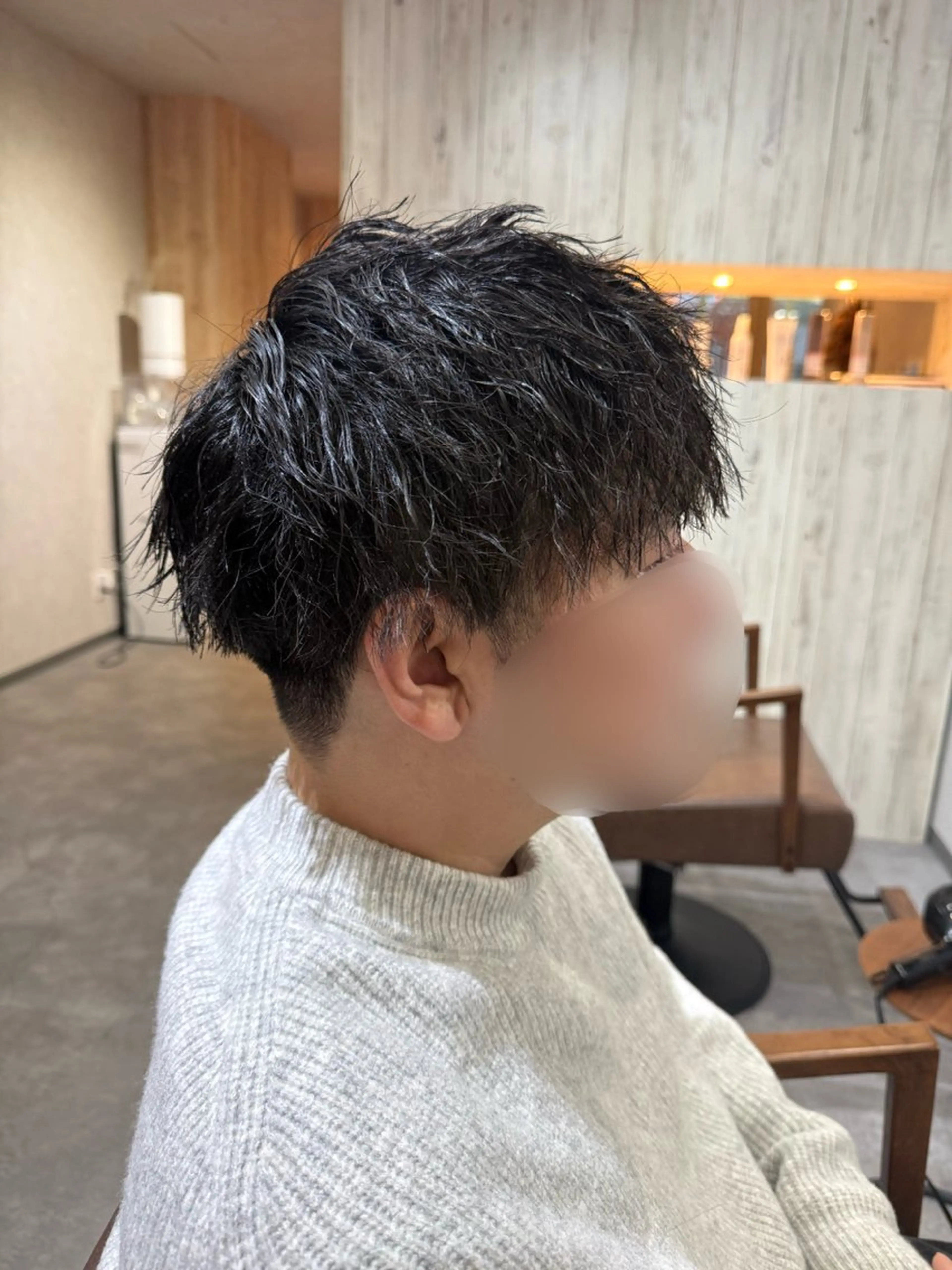 メンズ メンズパーマ メンズツイストパーマ ツイストパーマ Bish Yanaのヘアスタイル