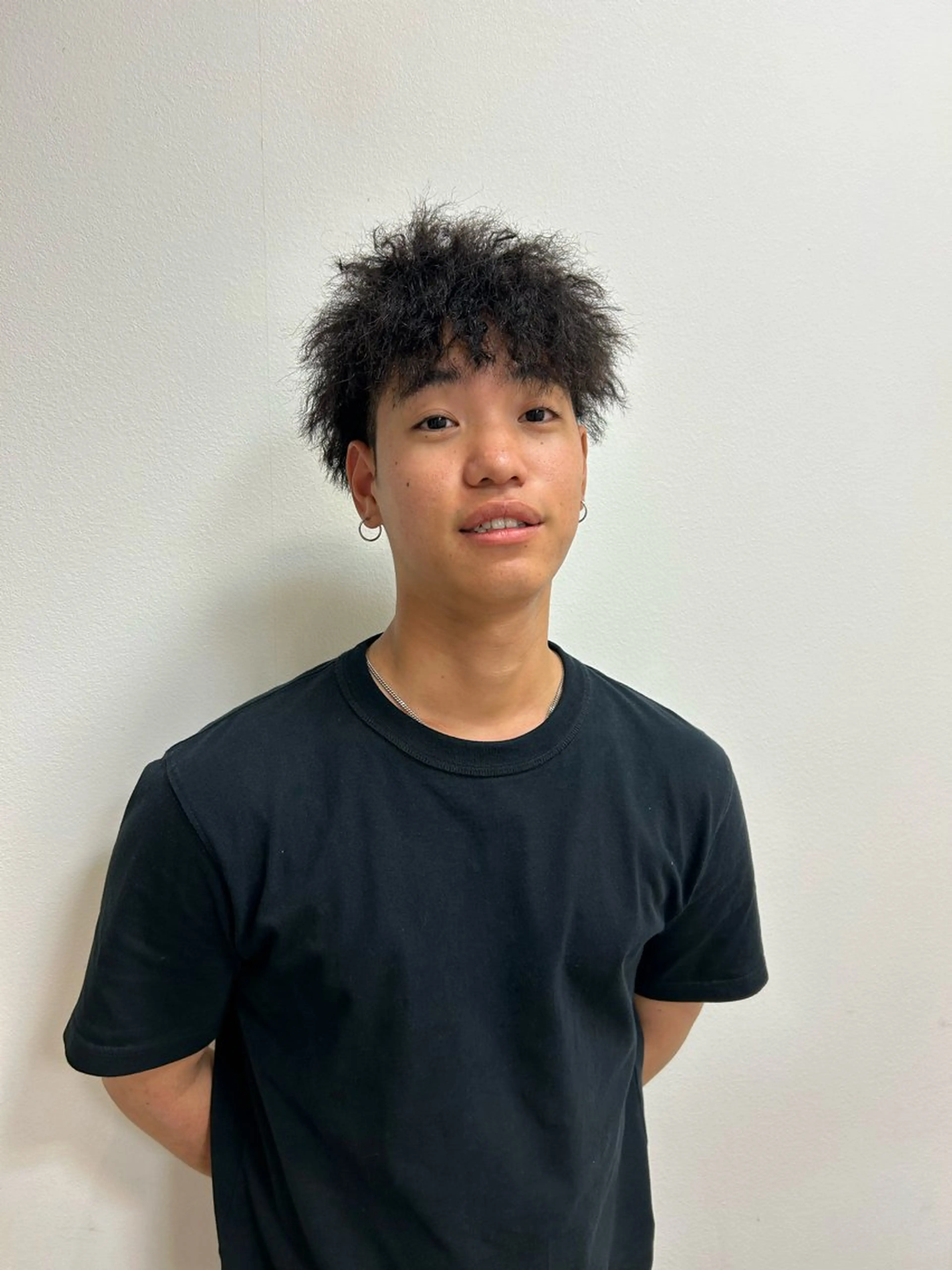 パーマ メンズ 星野 真壱のヘアスタイル