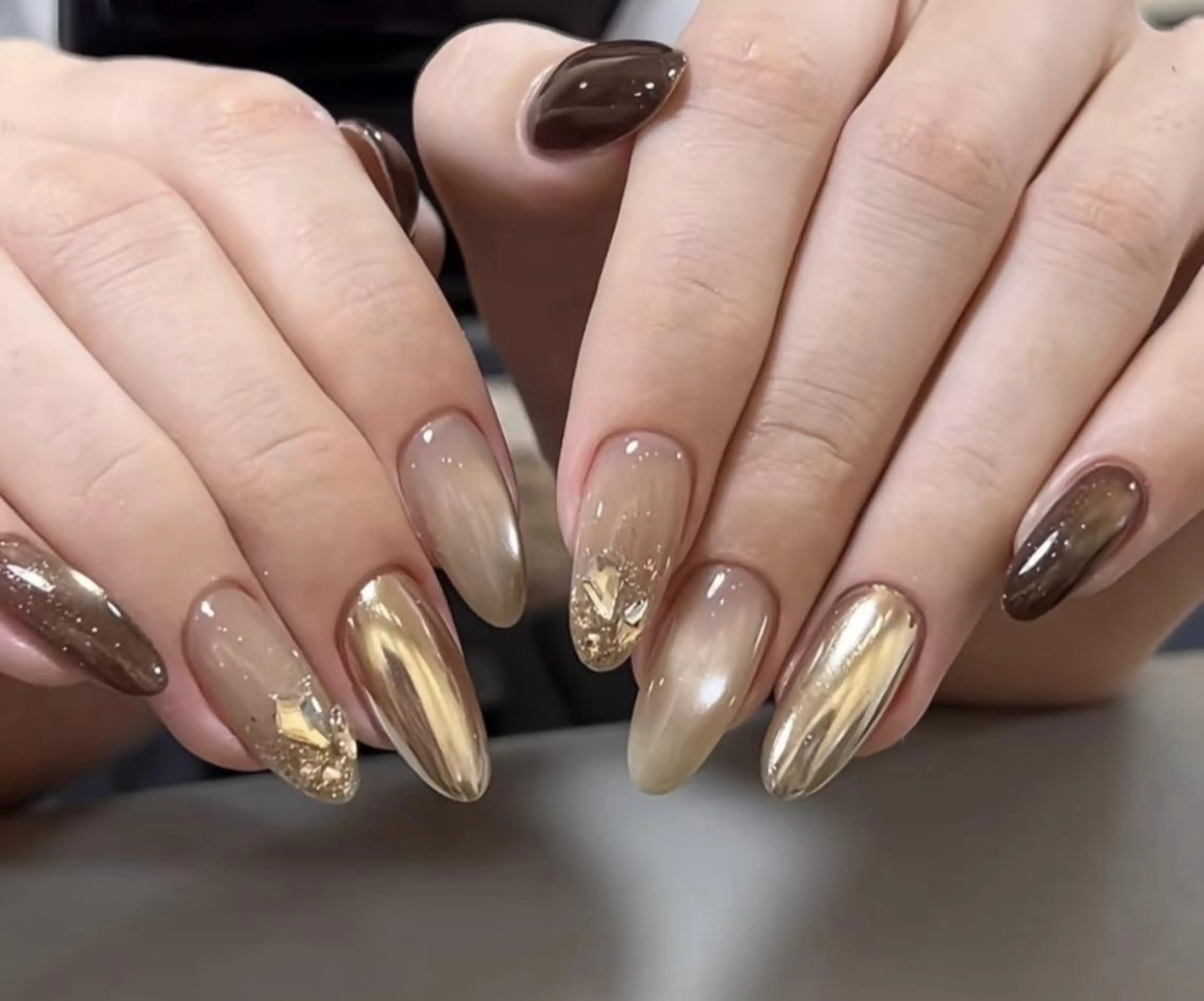 ネイル ハンドネイル Pure&Rich Nailのネイルデザイン