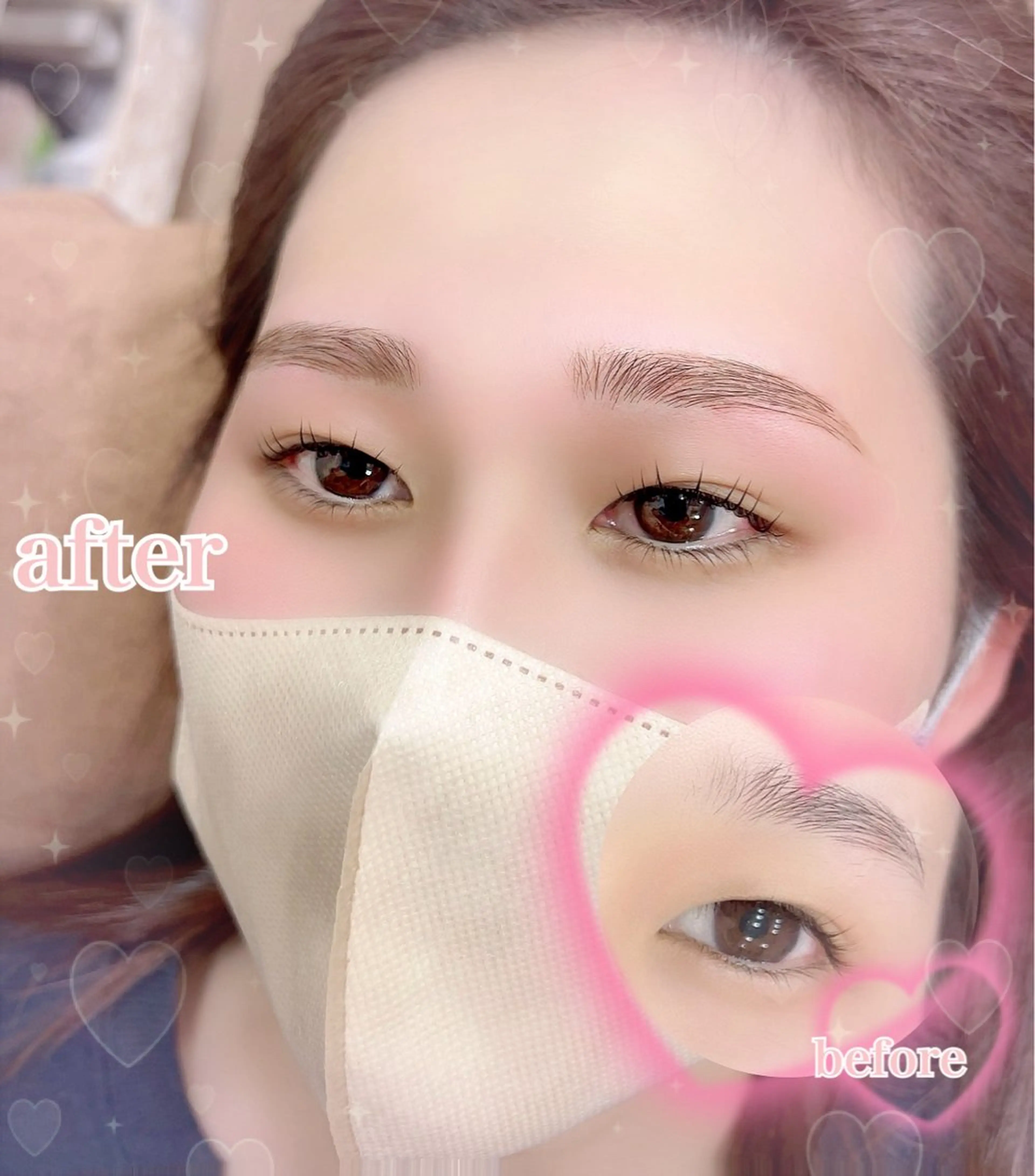 マツエク・マツパ 一重×まつ毛パーマ マツパ KANA 駐車場ありお子様歓迎のマツエク・マツパデザイン