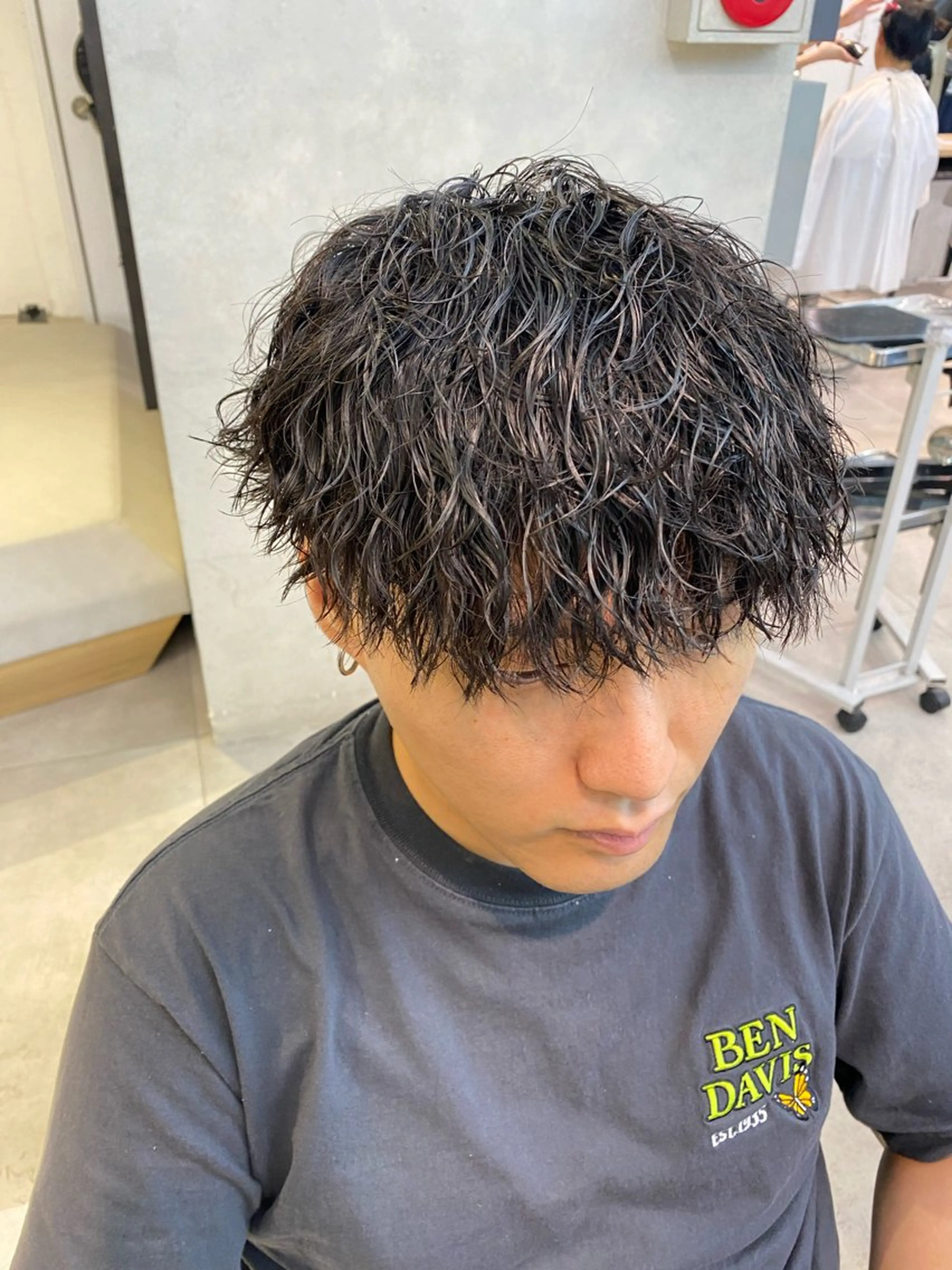 パーマ メンズ 新宿【メンズパーマ】 塩澤太一のヘアスタイル