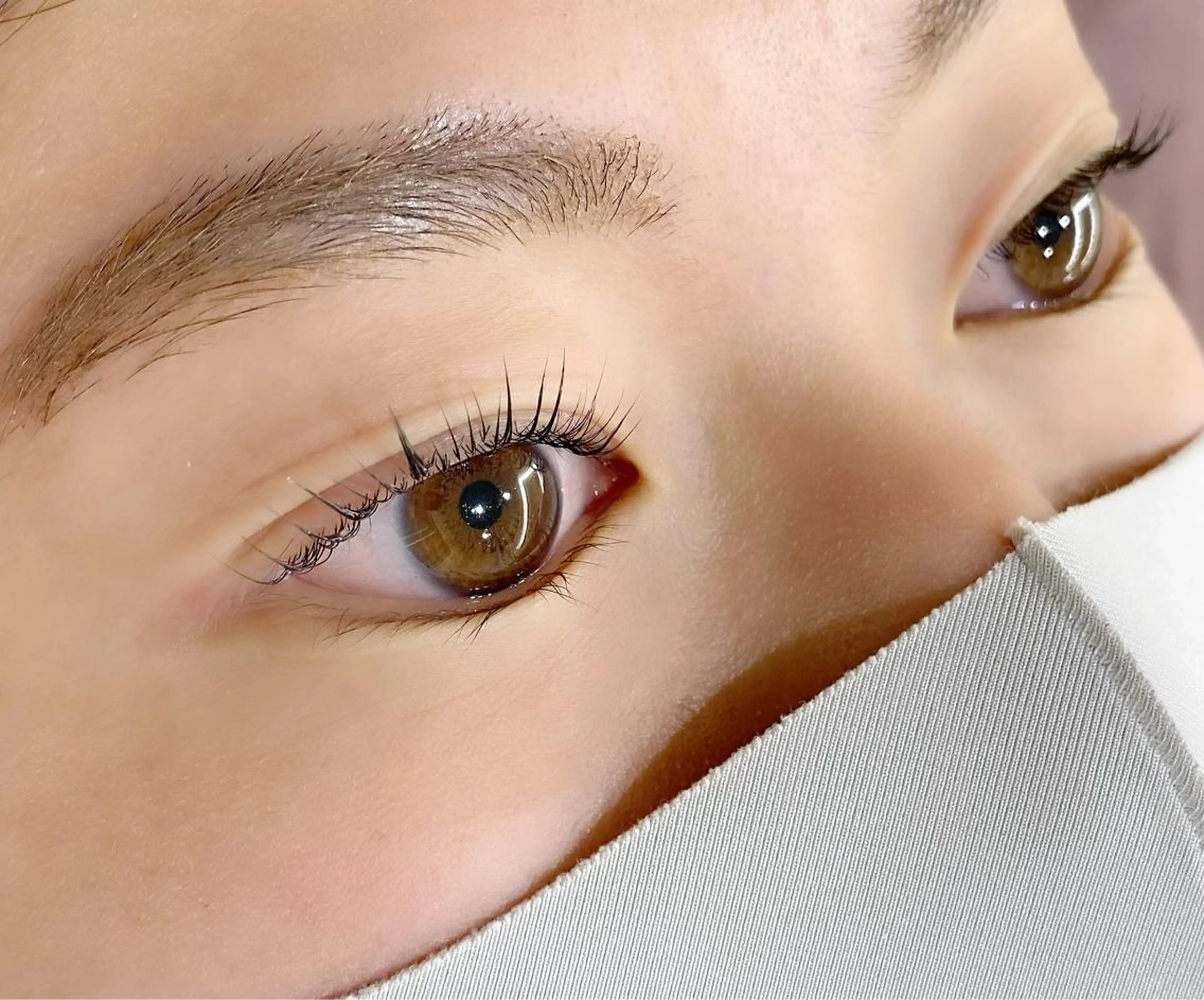 マツエク・マツパ ケラチンラッシュリフト LILY BABEのマツエク・マツパデザイン