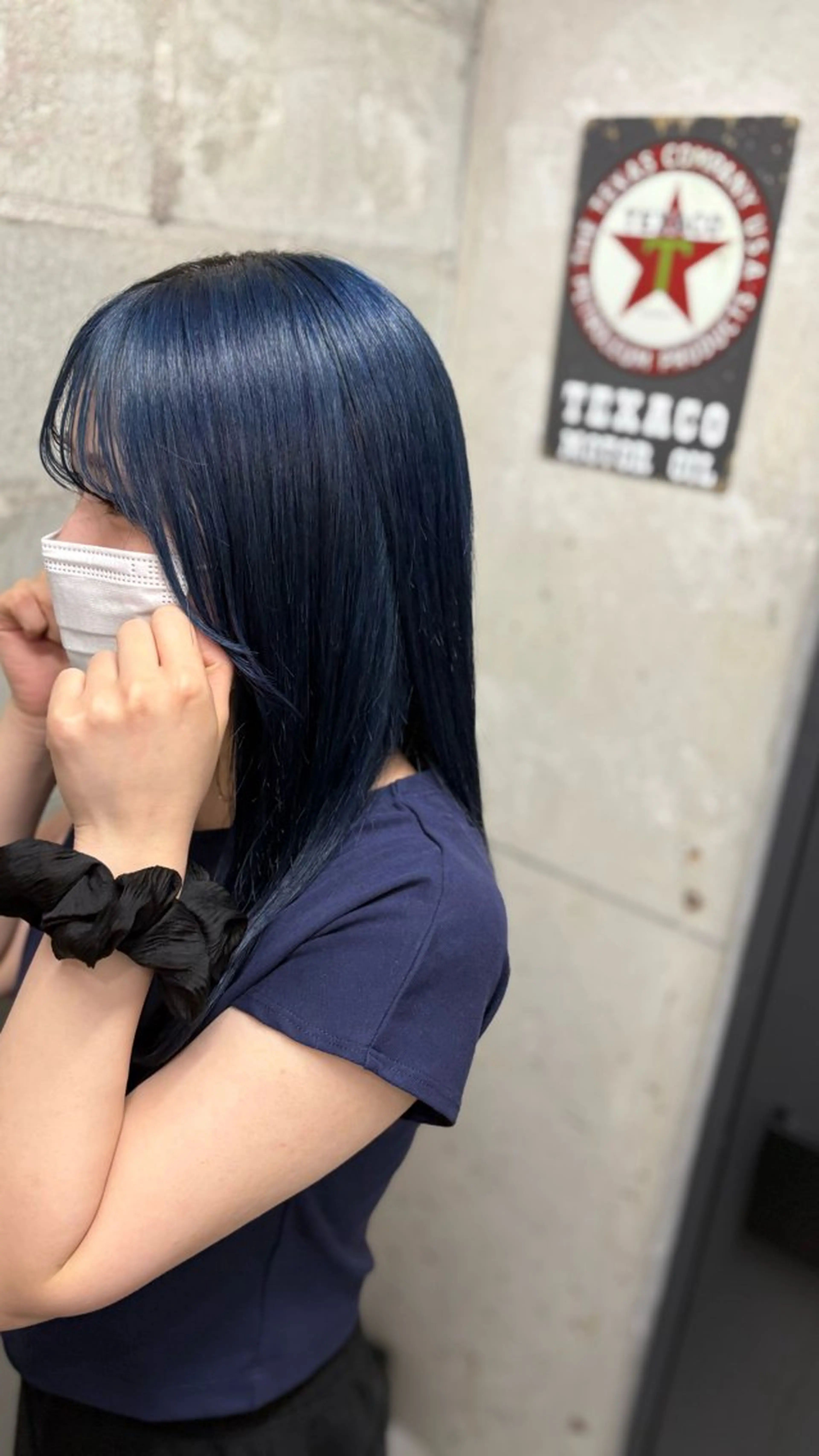 セミロング 薬院/駅近/ カラーモデル/募集中のヘアスタイル