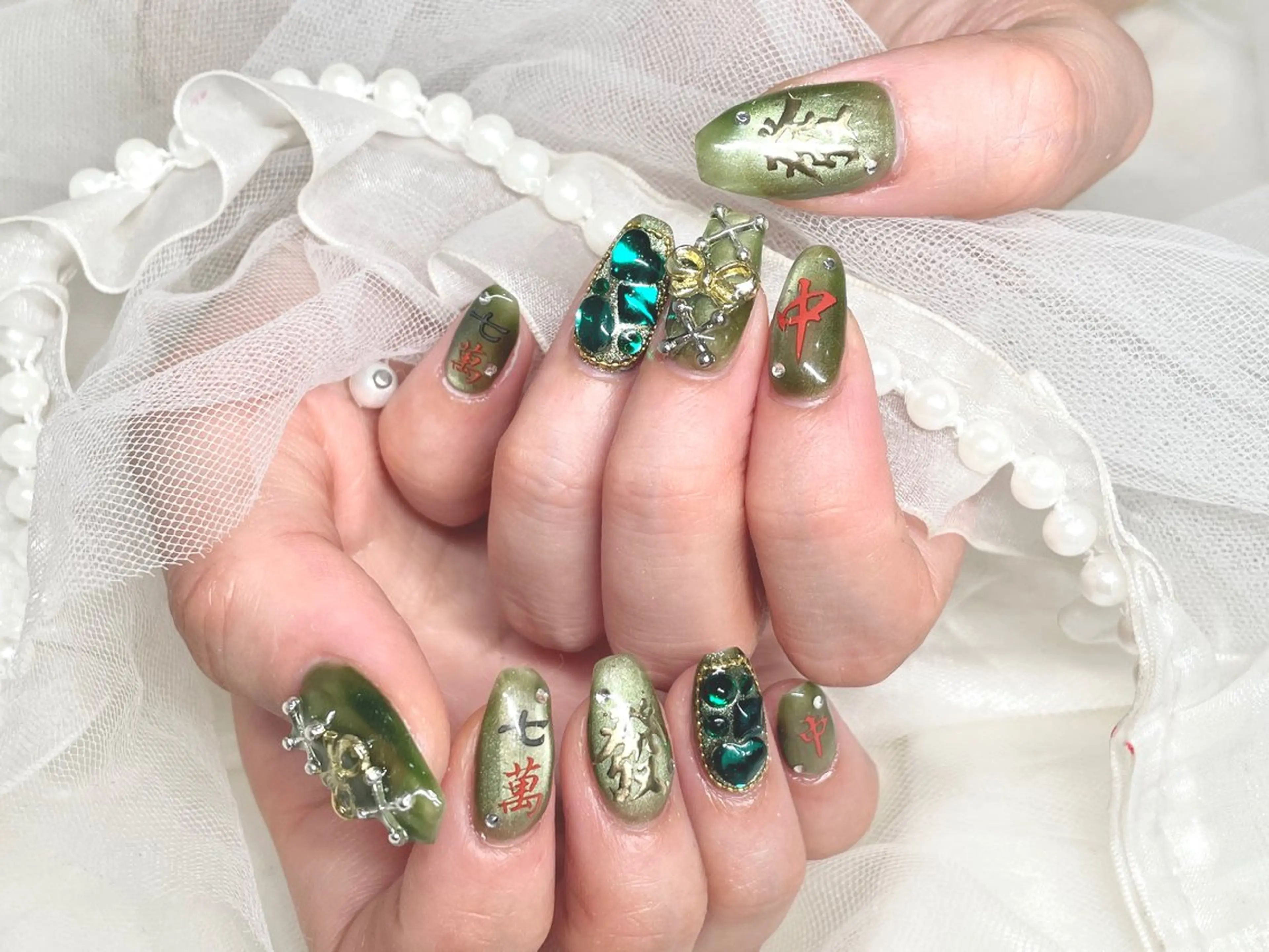 ネイル ジョアアンジェ京橋店 園田 美碧のネイルデザイン