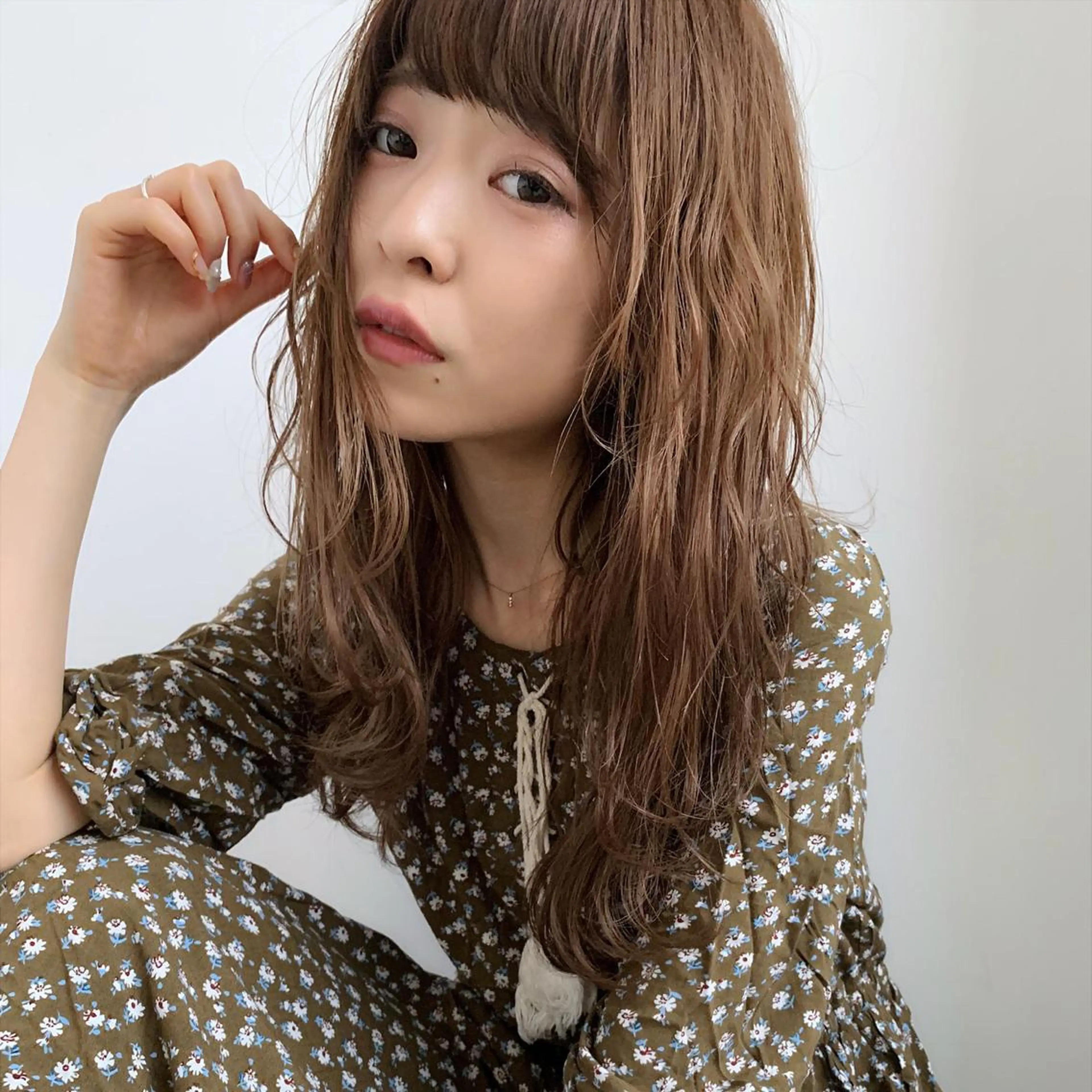 セミロング 海外デザイン🇺🇸 石渡諒太のヘアスタイル