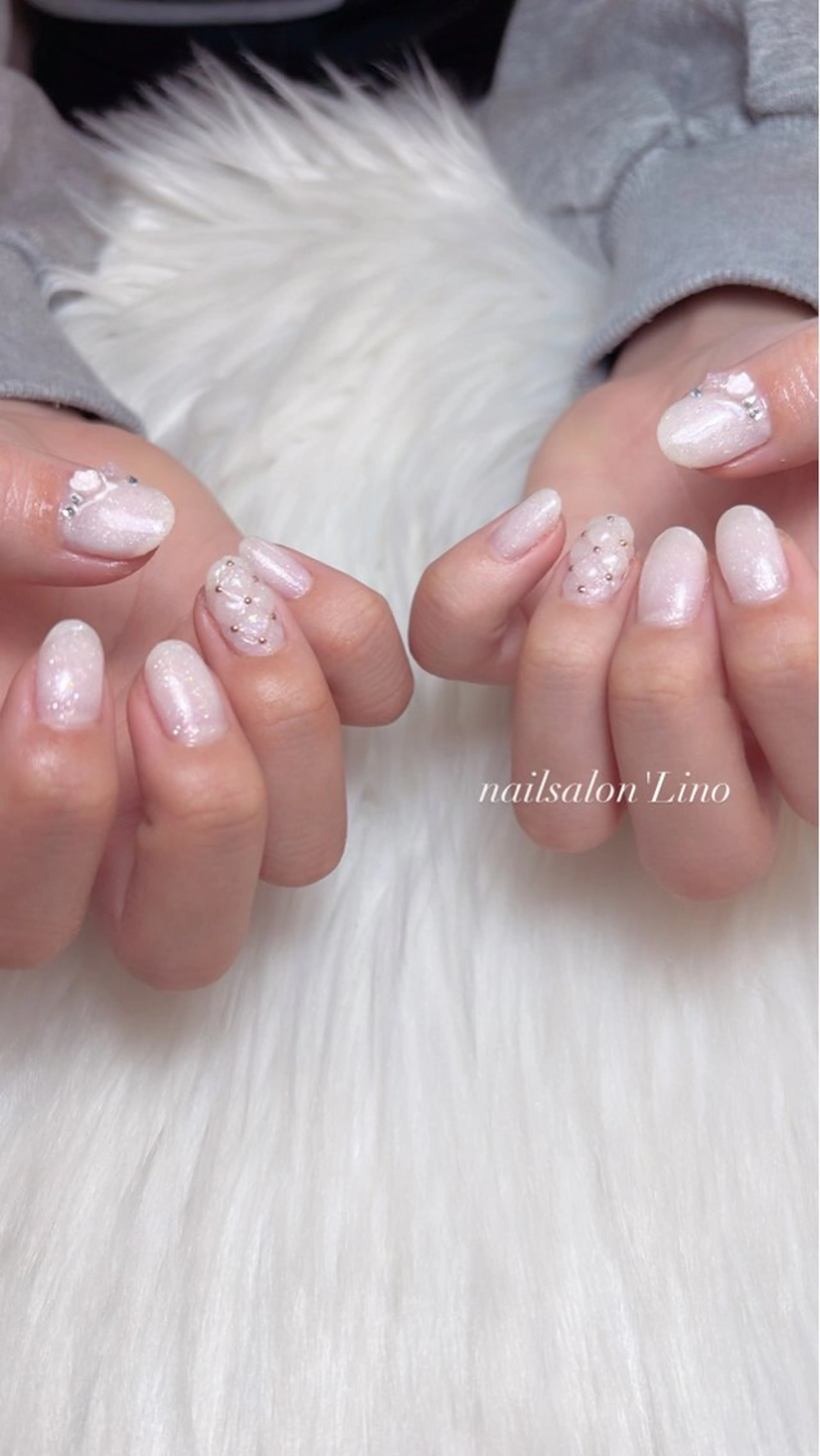 ネイル アートネイル ワンカラーネイル ハンドネイル Lino𓂃⟡.· Chizuruのネイルデザイン