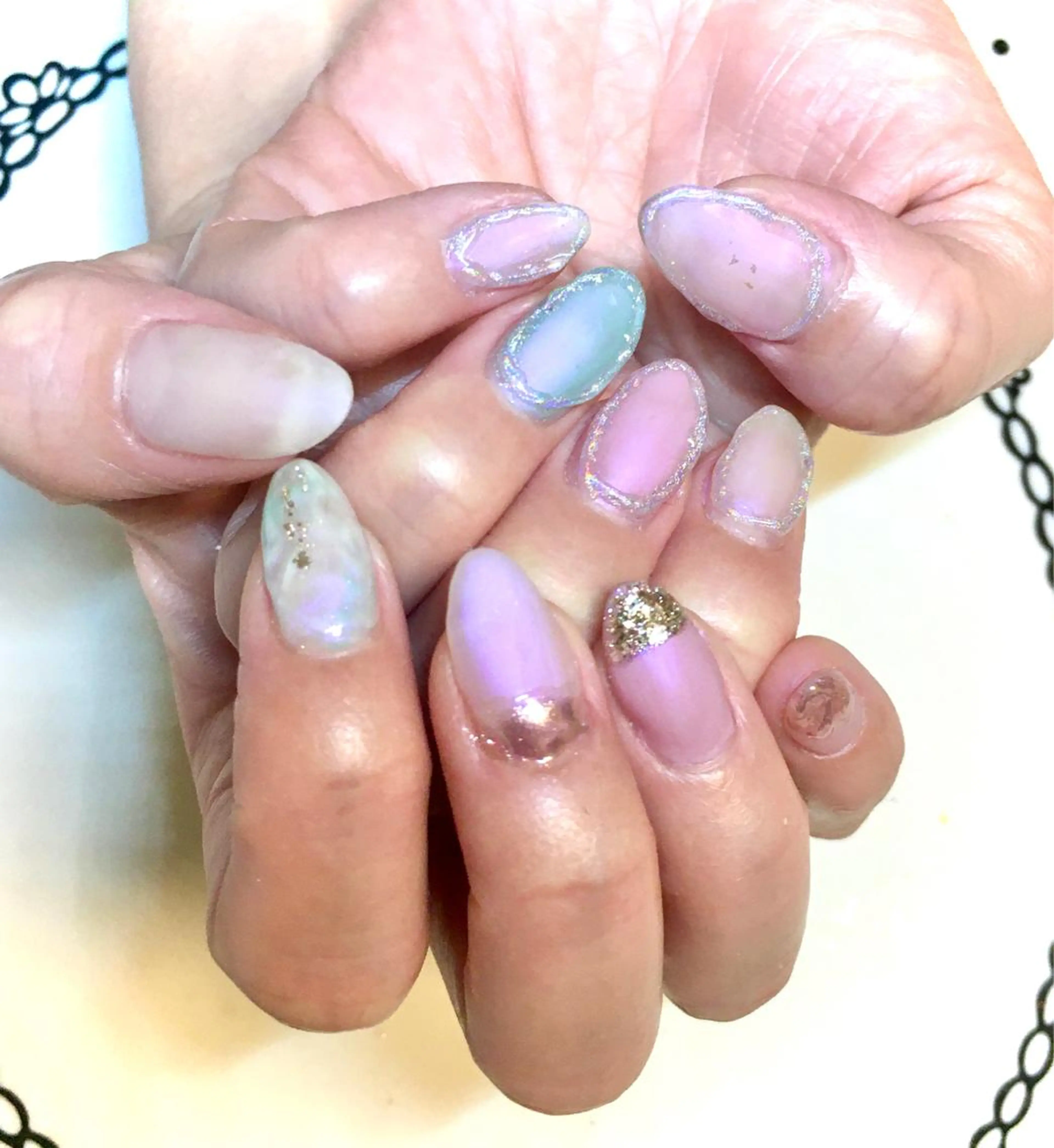 ネイル ハンドネイル nailsalon sugarr所属・nailist cocoのネイルデザイン