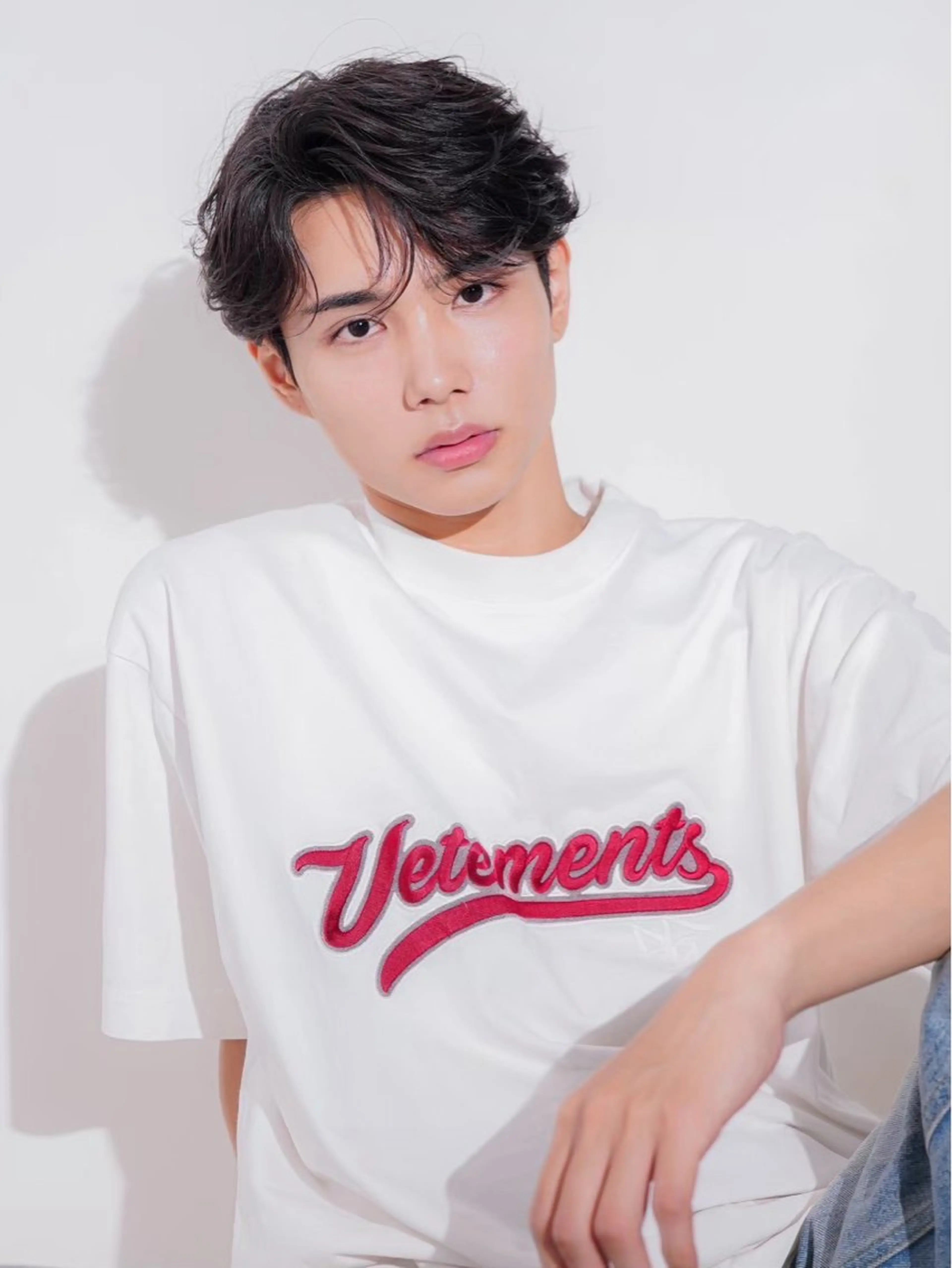 パーマ メンズ カット パーマ MEN'S HAIR SENSE渋谷宇田川交番前店所属・メンズパーマ/ 西條 吏温のヘアスタイル