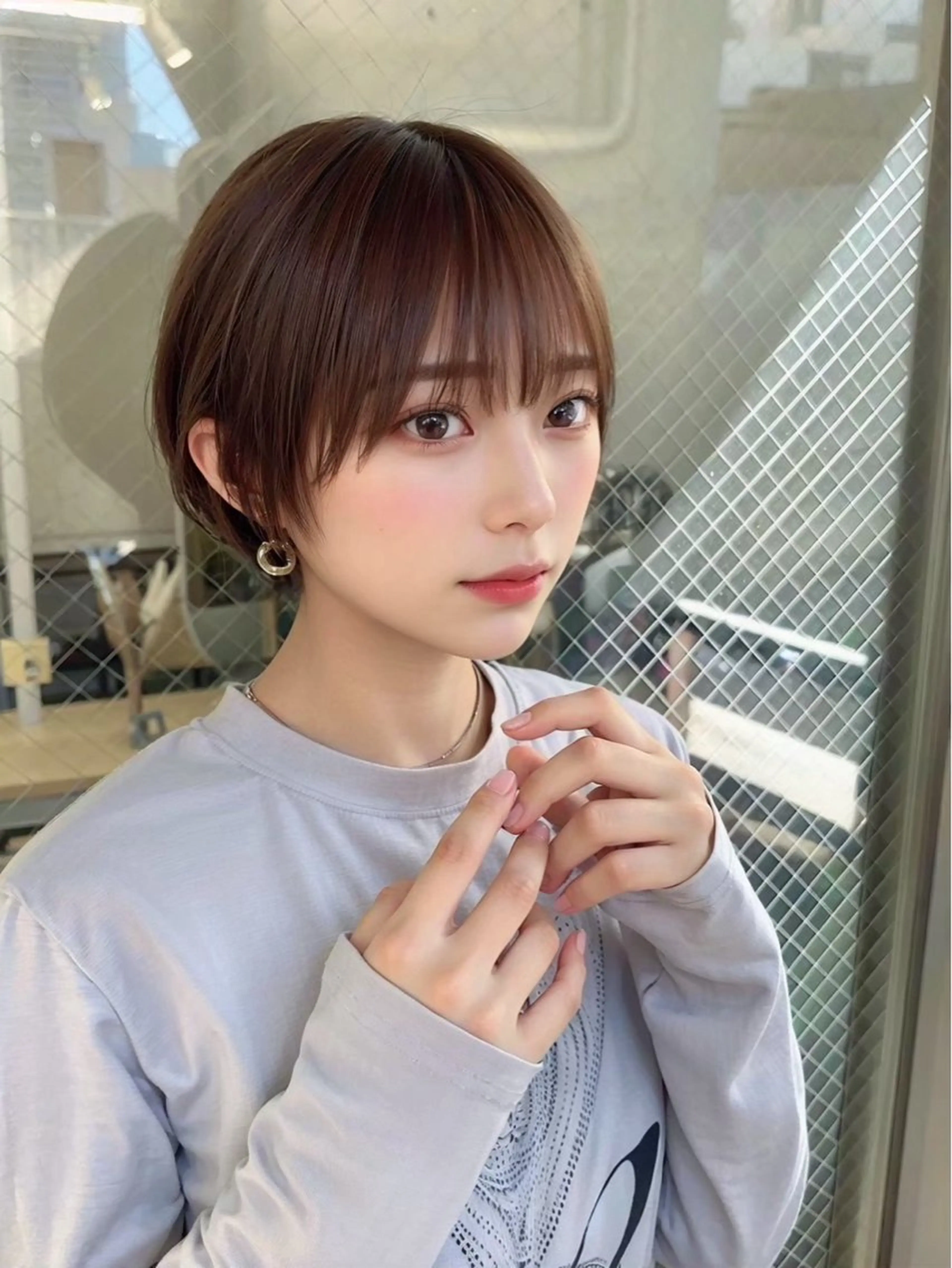 💫先着1名様のみ💫【木、土曜日限定メニュー】【当日予約OK】ショートカット＋トリートメント※補足説明必読お願いしますの写真