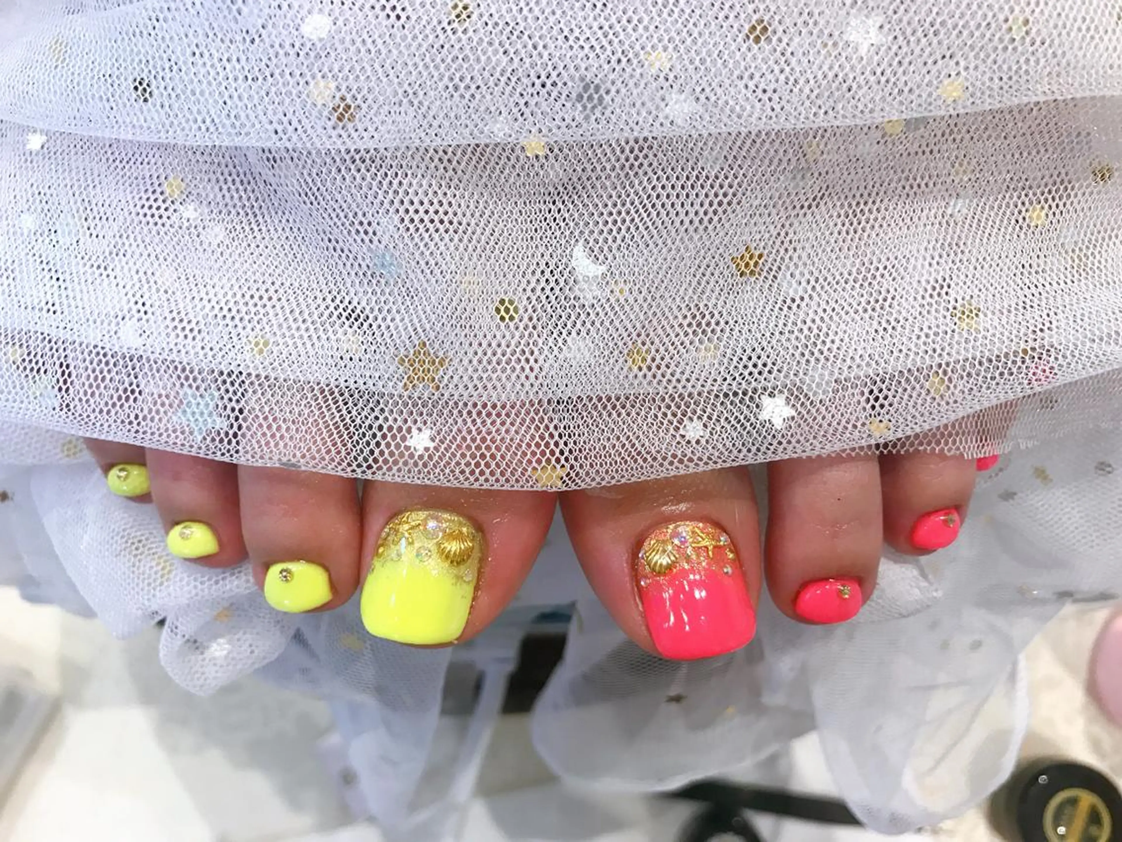 ネイル フットネイル リン リンのネイルデザイン