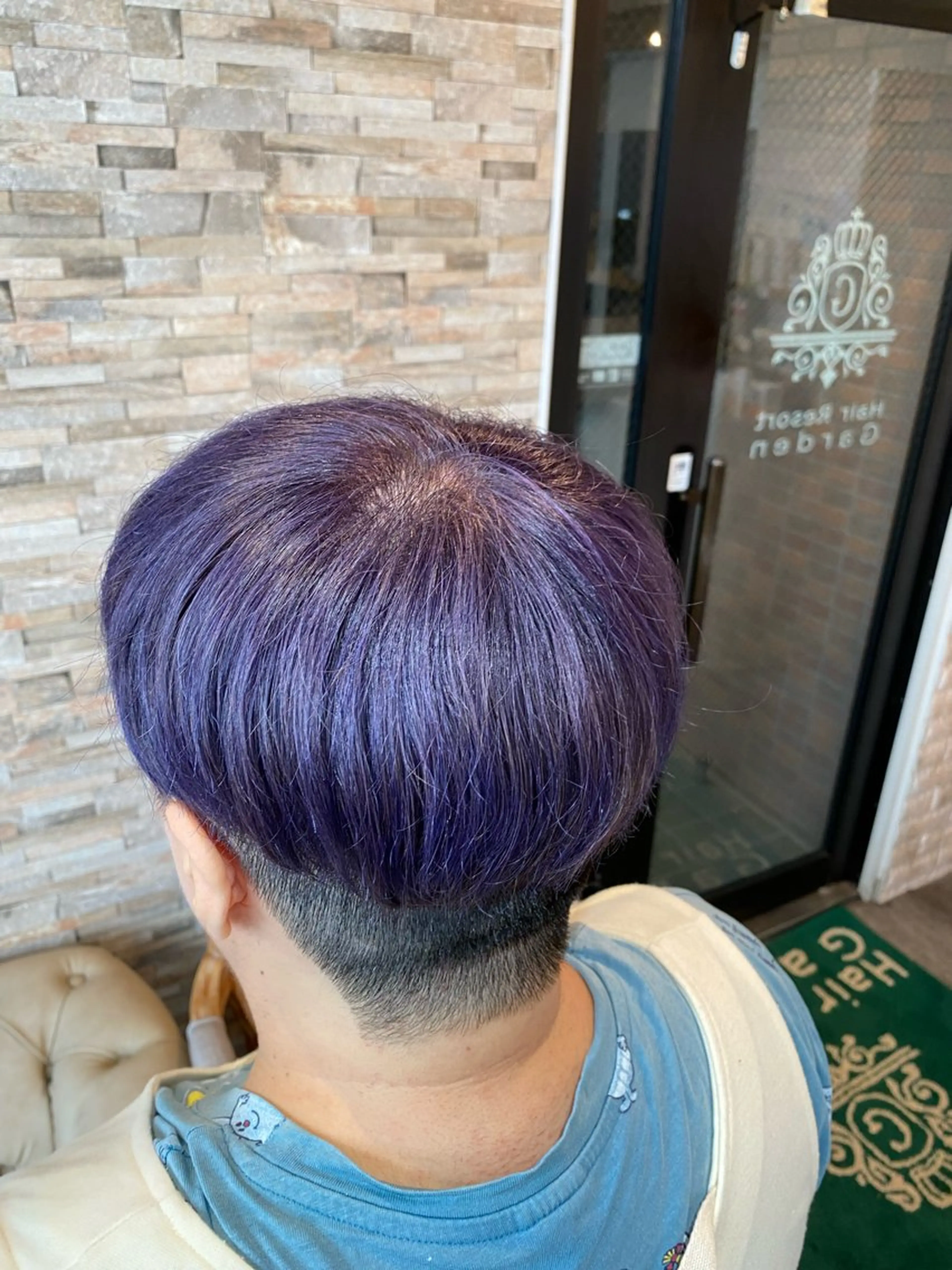 カラー シルバー サイトウ 南柏のヘアスタイル