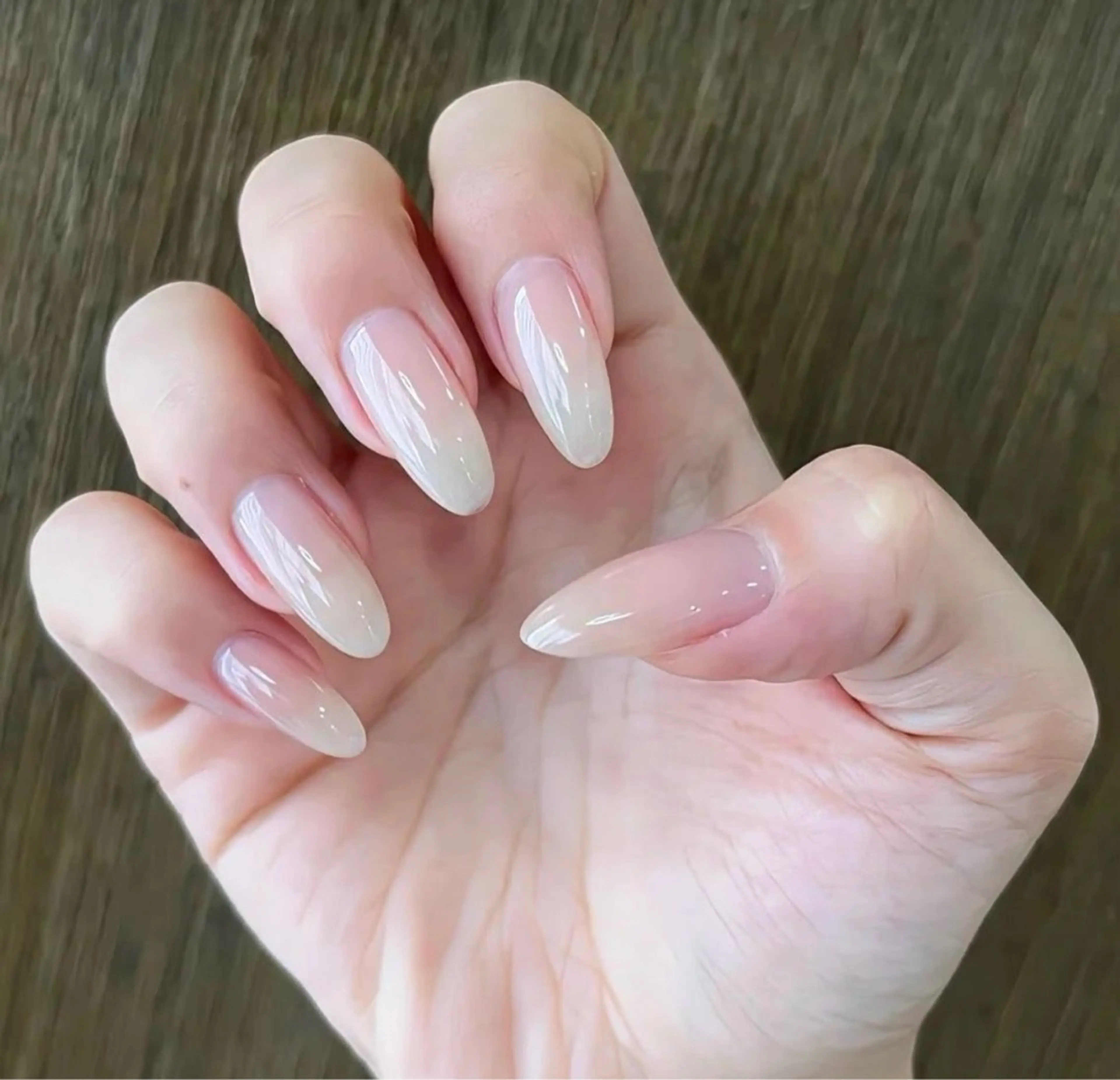 ネイル 韓国ネイル 持ち込み ニュアンスネイル ネイルチップ ハンドネイル TABI ANA.CHUOのネイルデザイン