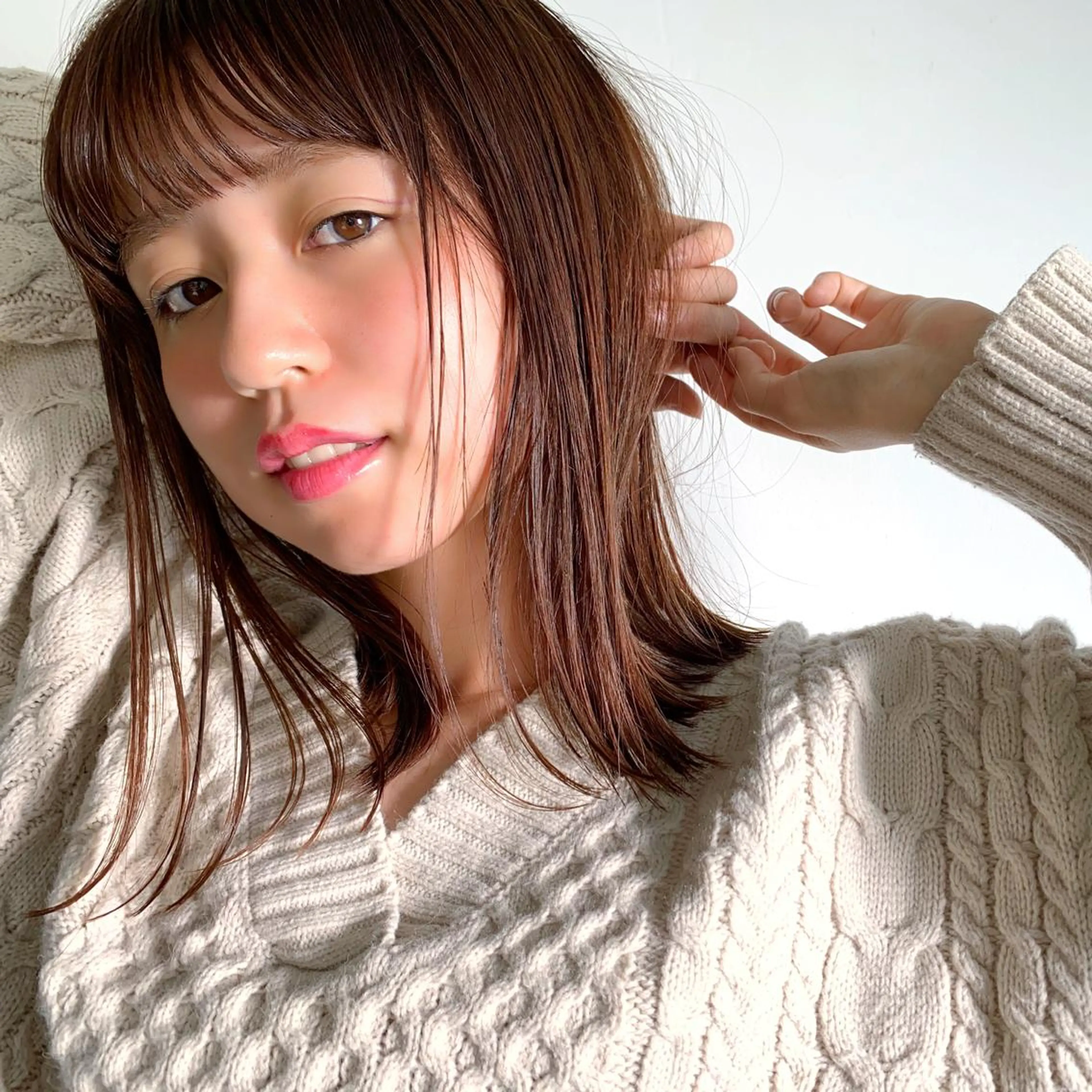 ミディアム ヘアカラー GO TODAY SHAiRE SALON所属・フリーランス 美容師 cayocoのヘアスタイル