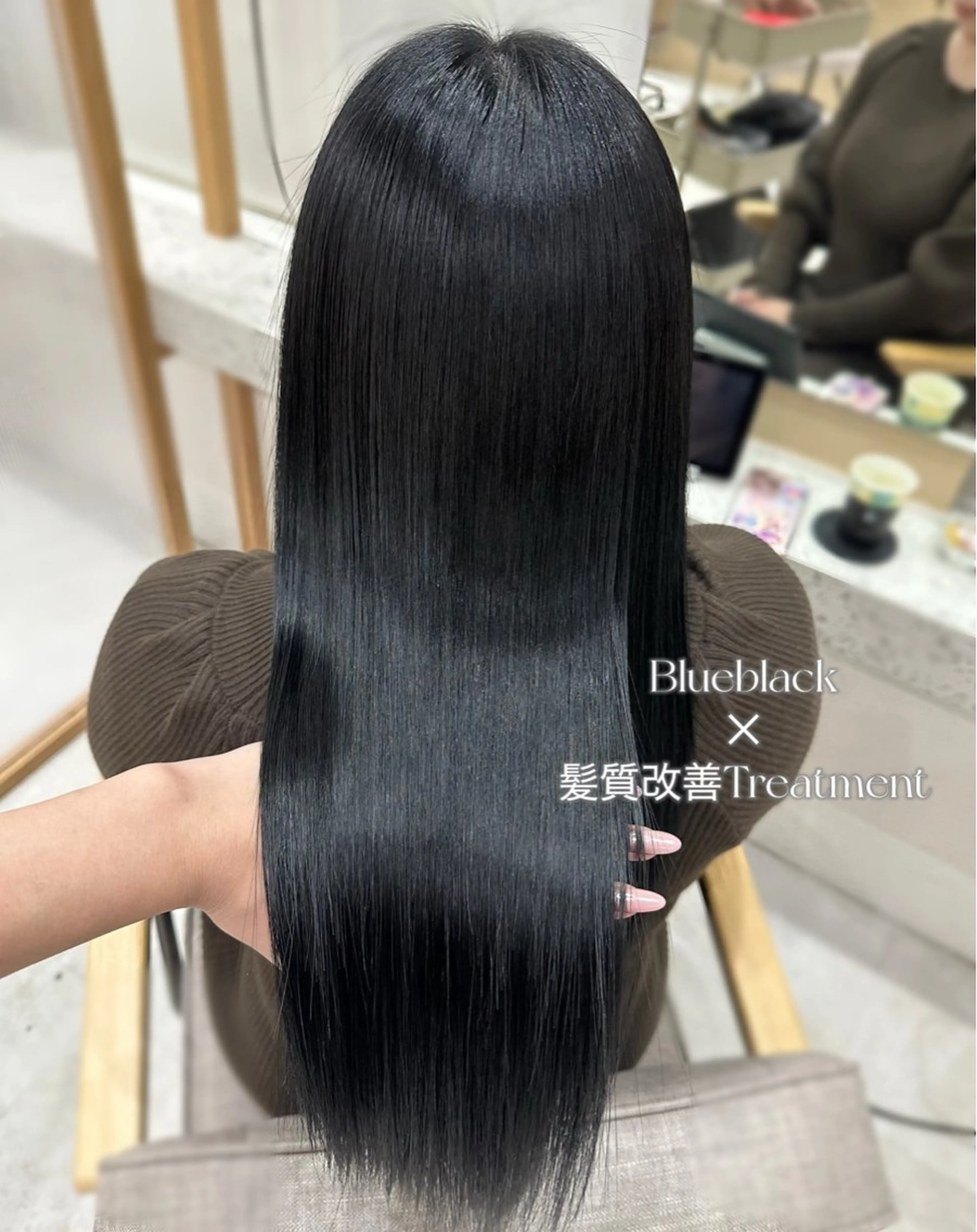 ロング カラー カット ヘアカラー トリートメント 🍓韓国ヘア レイヤ ーカット🍓笠原 葵のヘアスタイル