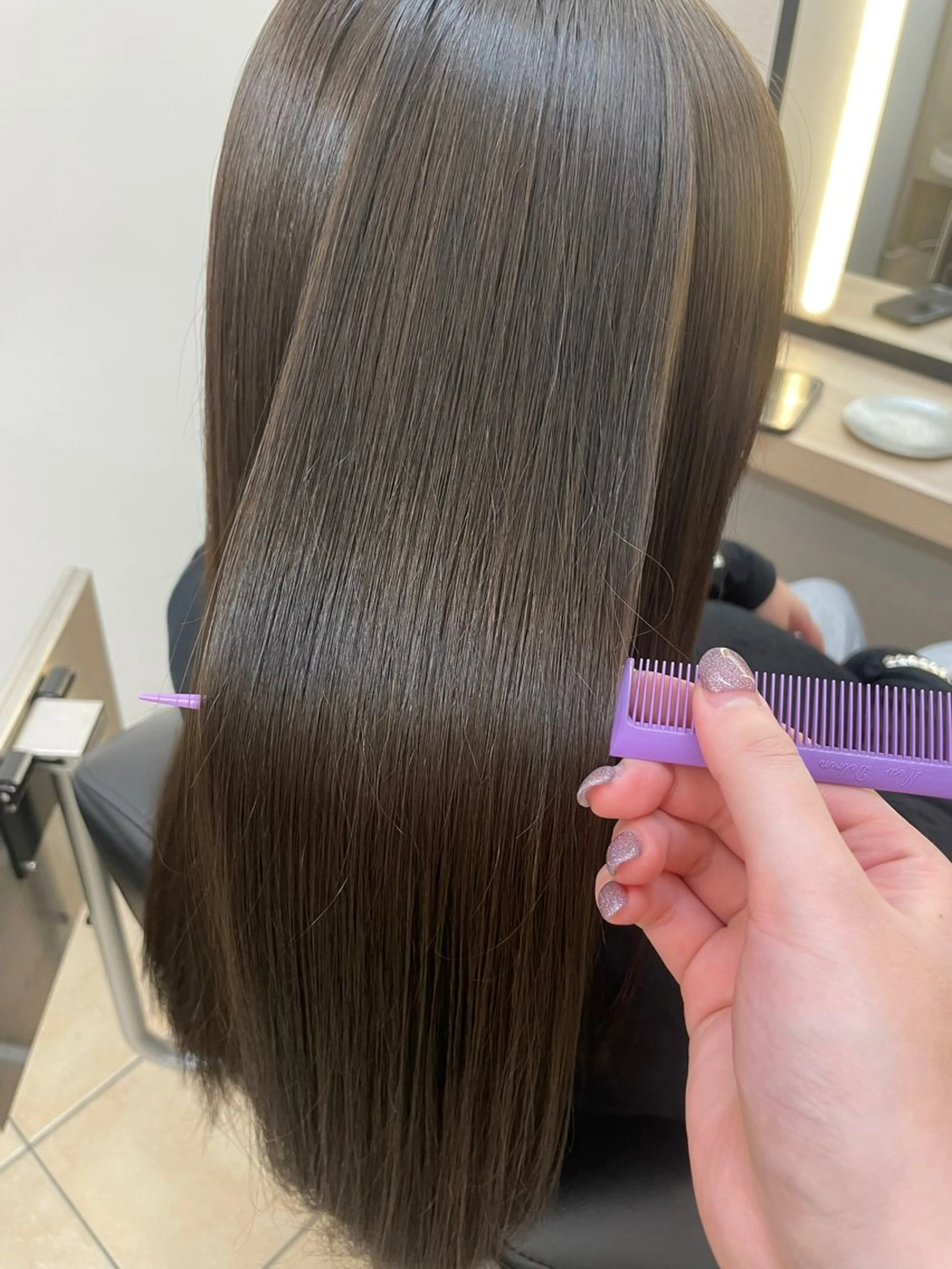 ロング ヘアカラー ❄️ゆき ❄️のヘアスタイル