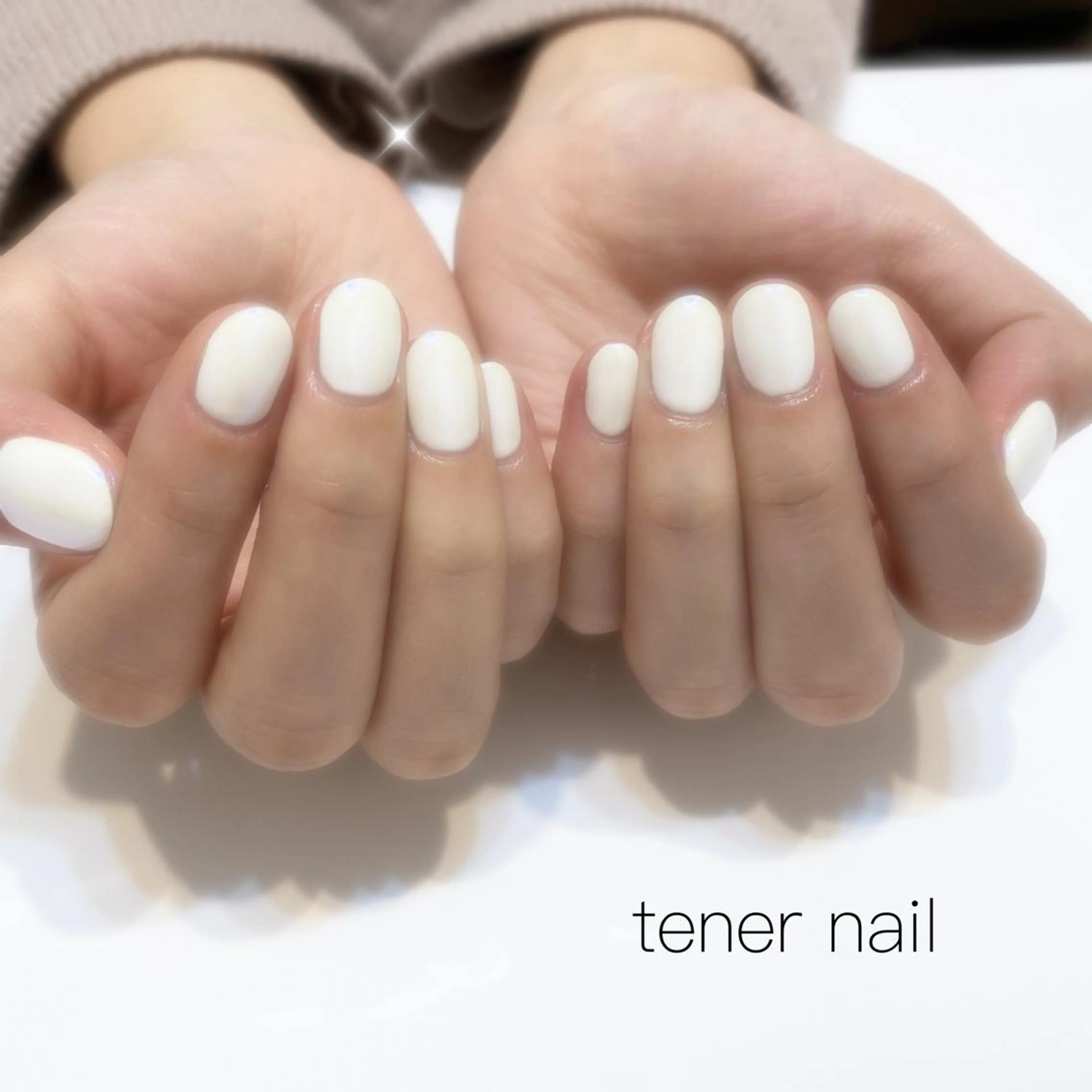 ネイル オーロラネイル ミラーネイル ワンカラーネイル テネルネイル tener nailのネイルデザイン