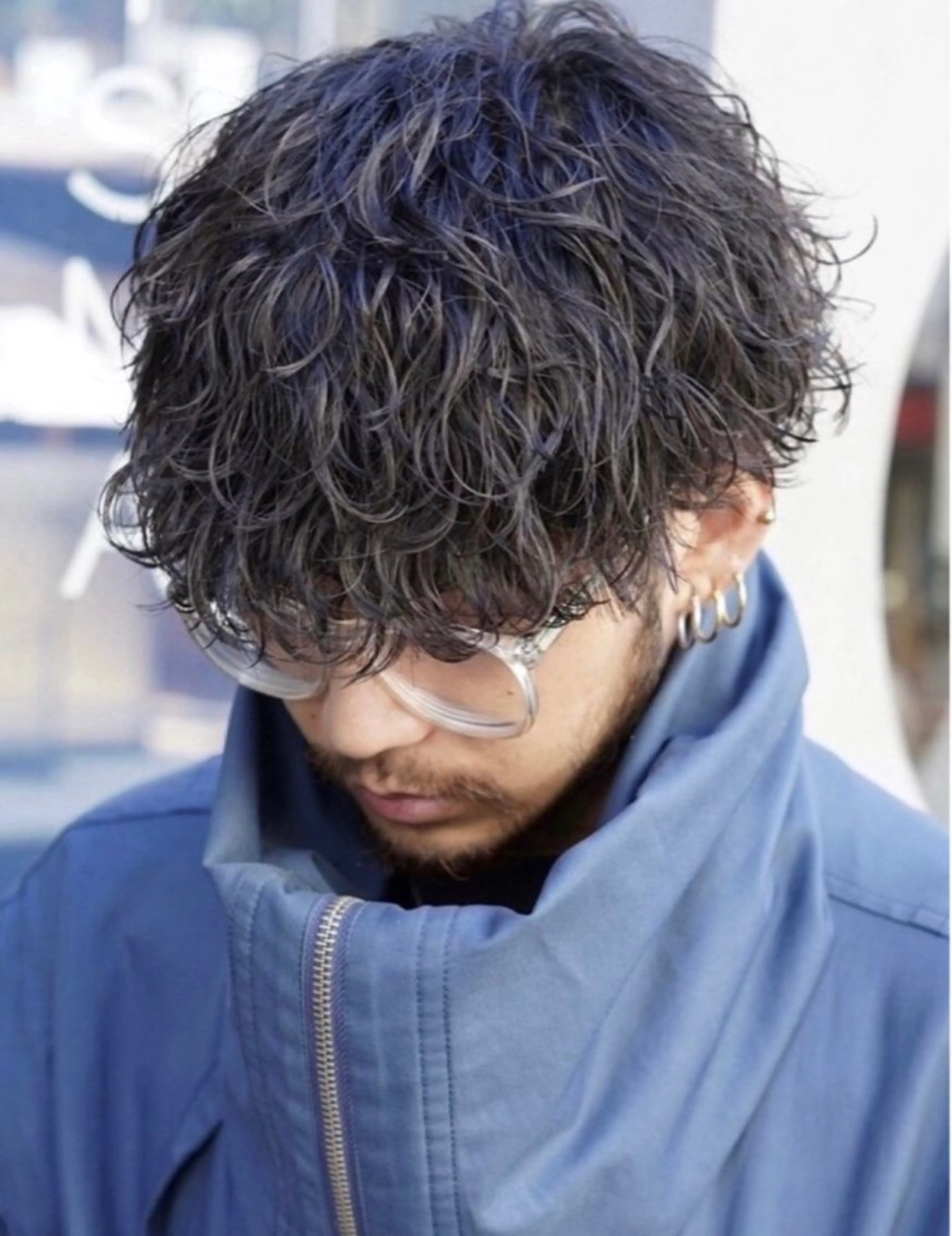 ショート パーマ メンズ SENTA✨メンズ パーマ✨fifth栄のヘアスタイル