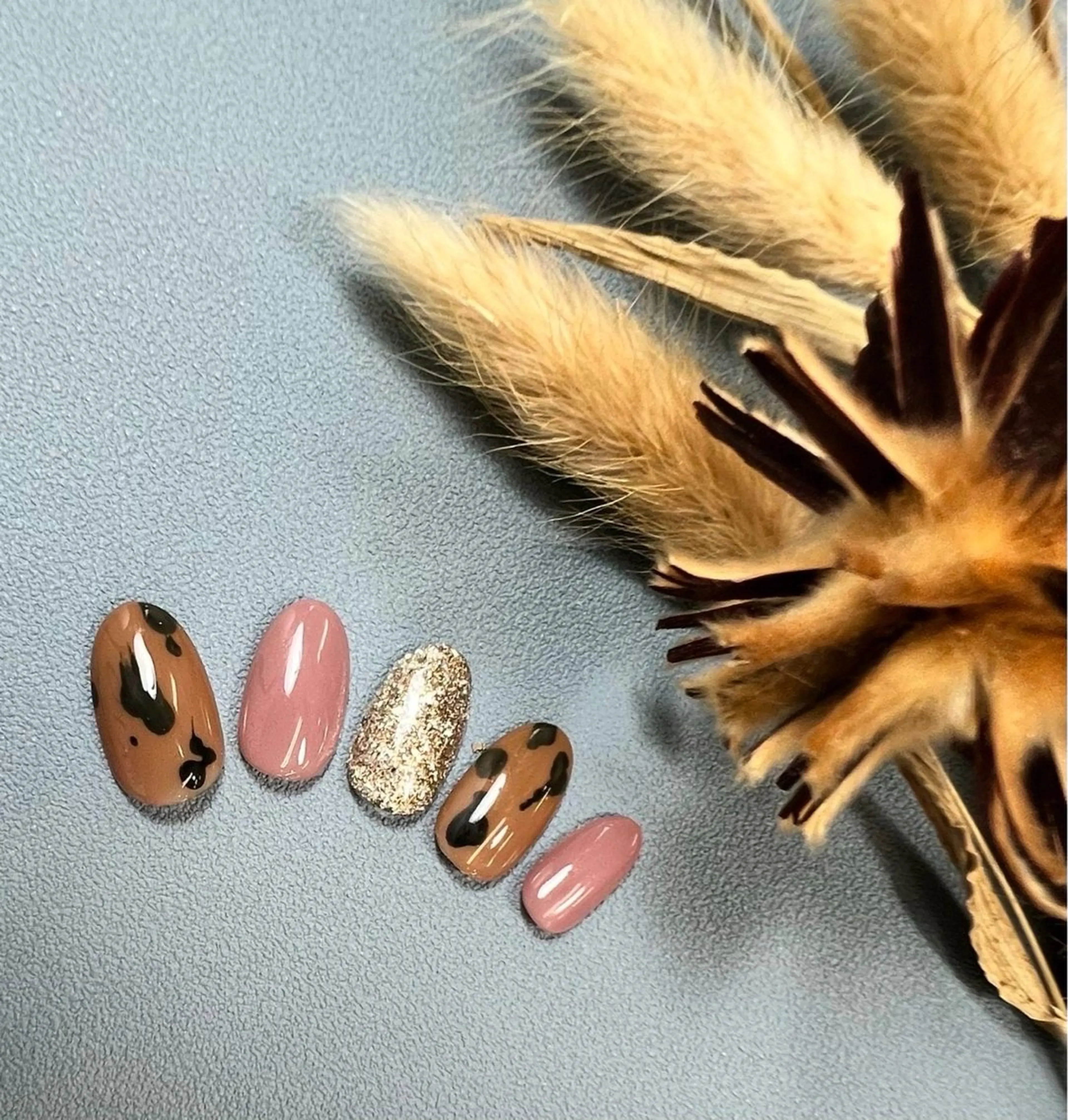 ネイル ⭐︎休業中の練習⭐︎ JNA認定講師髙橋のネイルデザイン