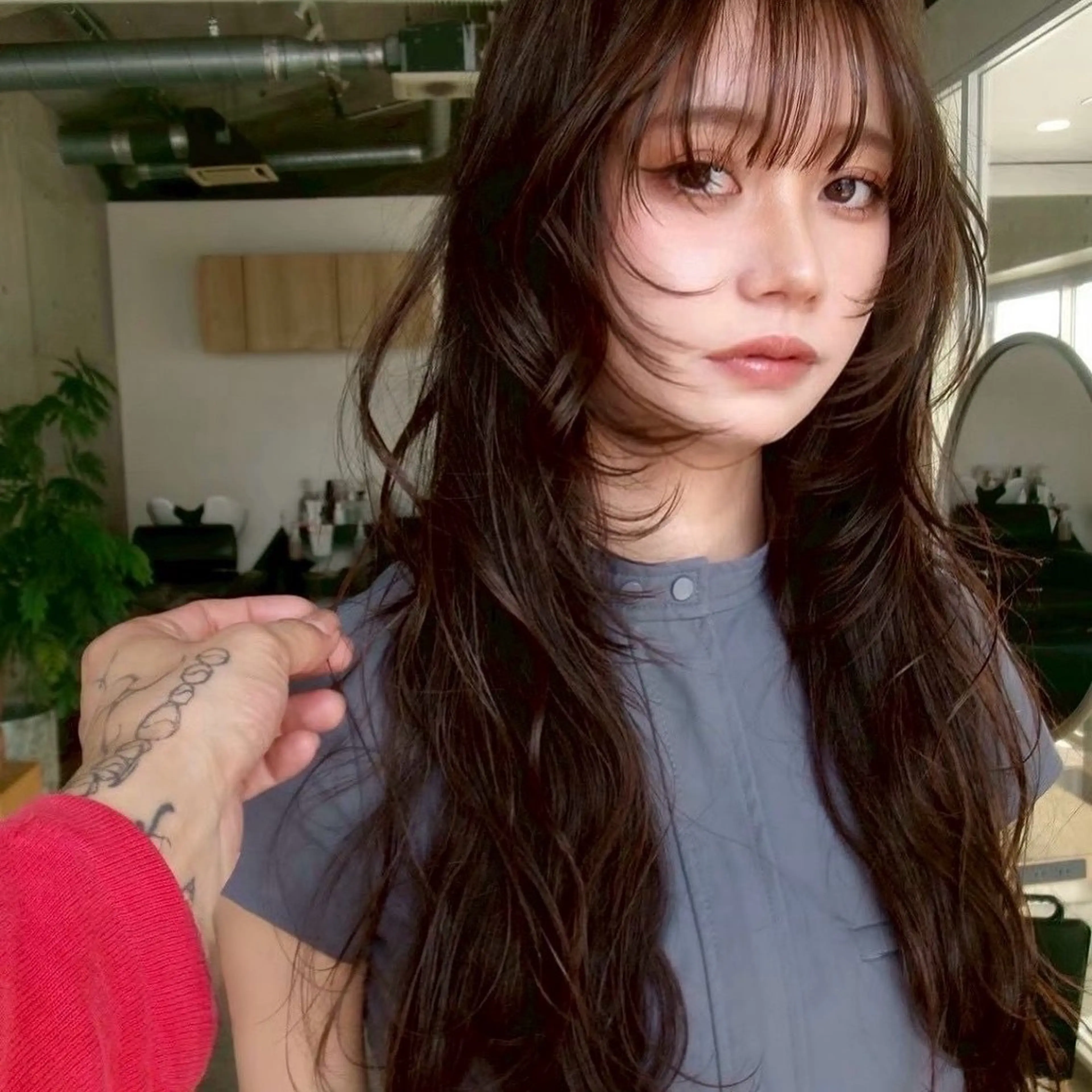 ロング 星野 花月のヘアスタイル