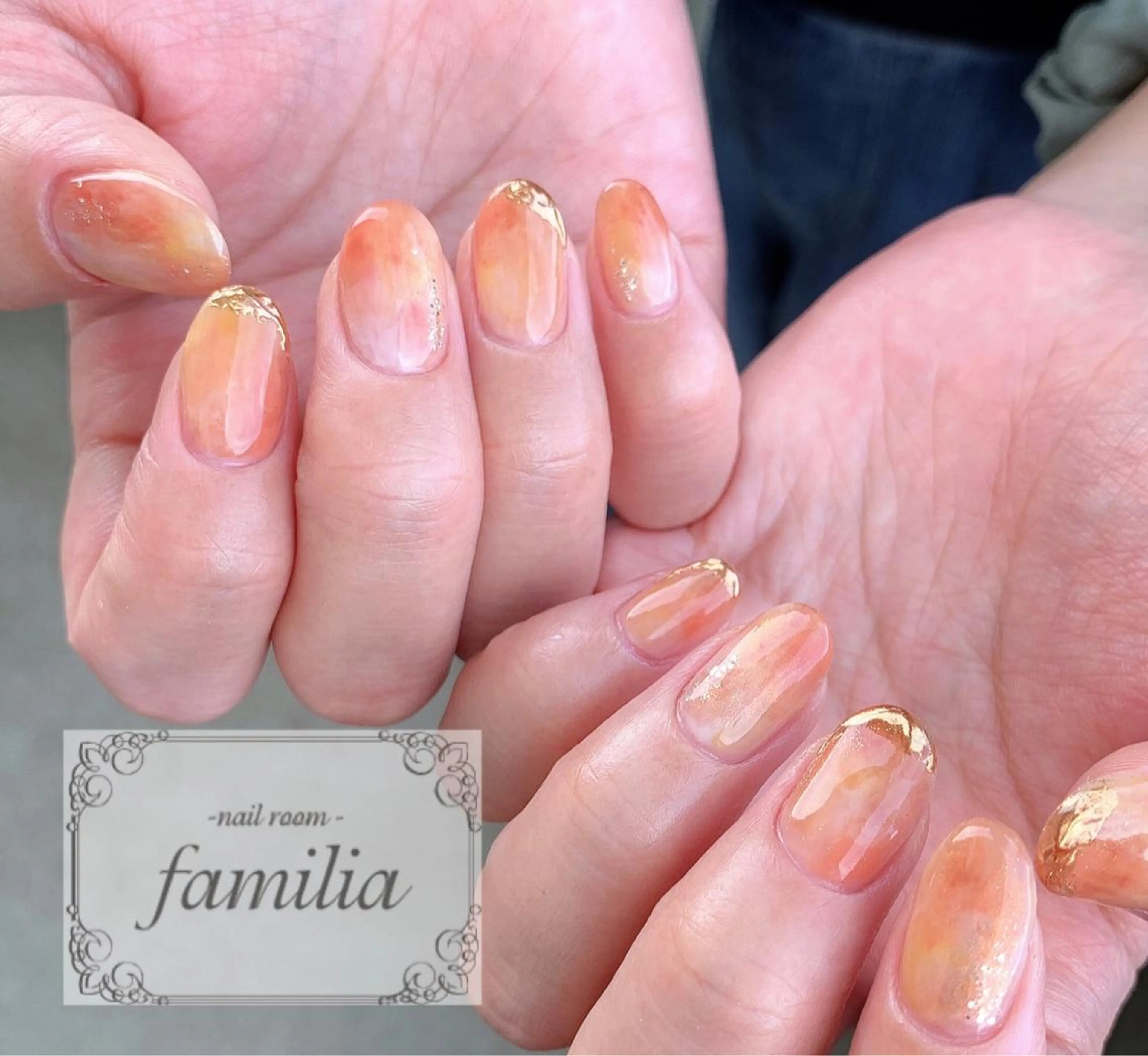 ネイル ハンドネイル -nailroom- familiaのネイルデザイン