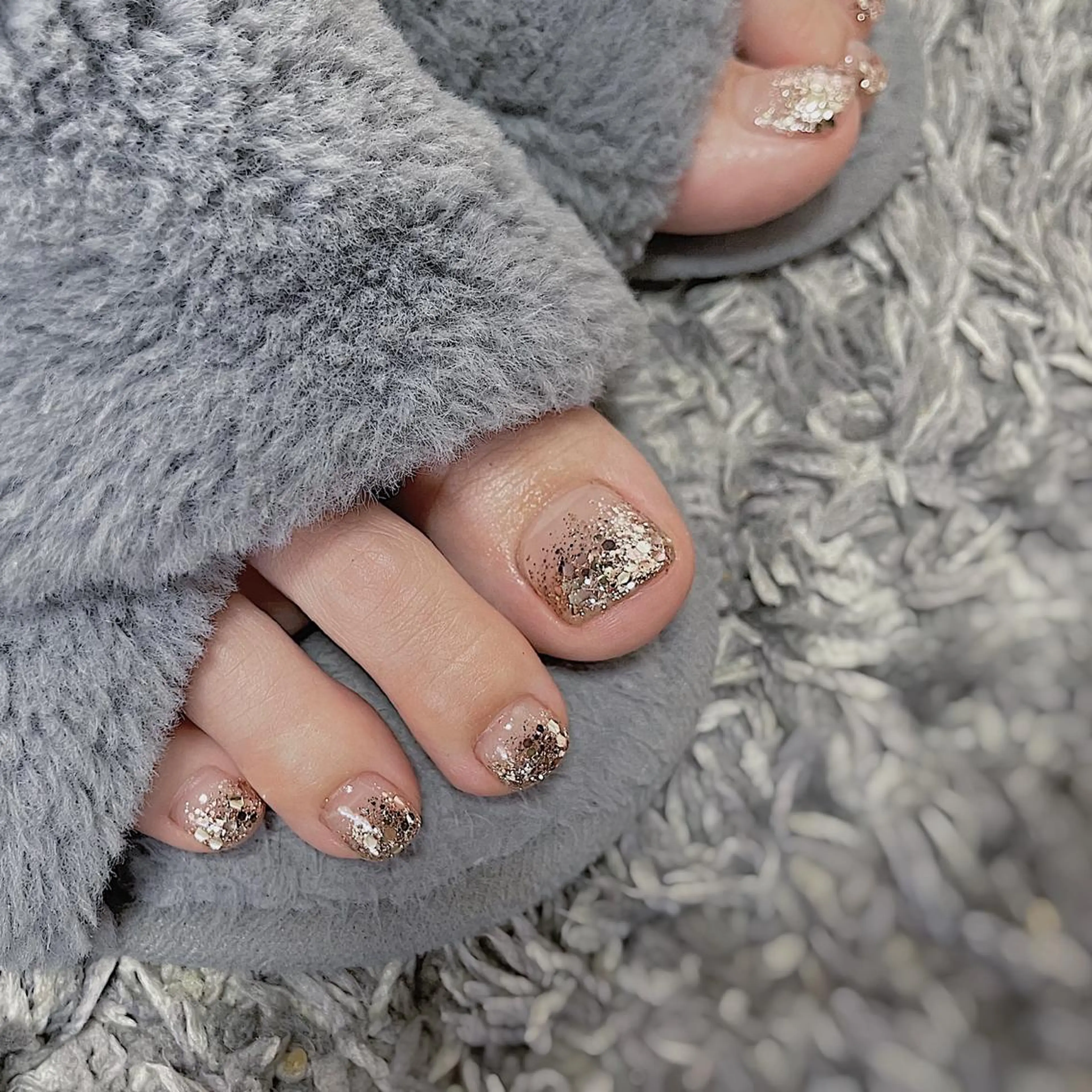 【foot】ワンカラーの写真