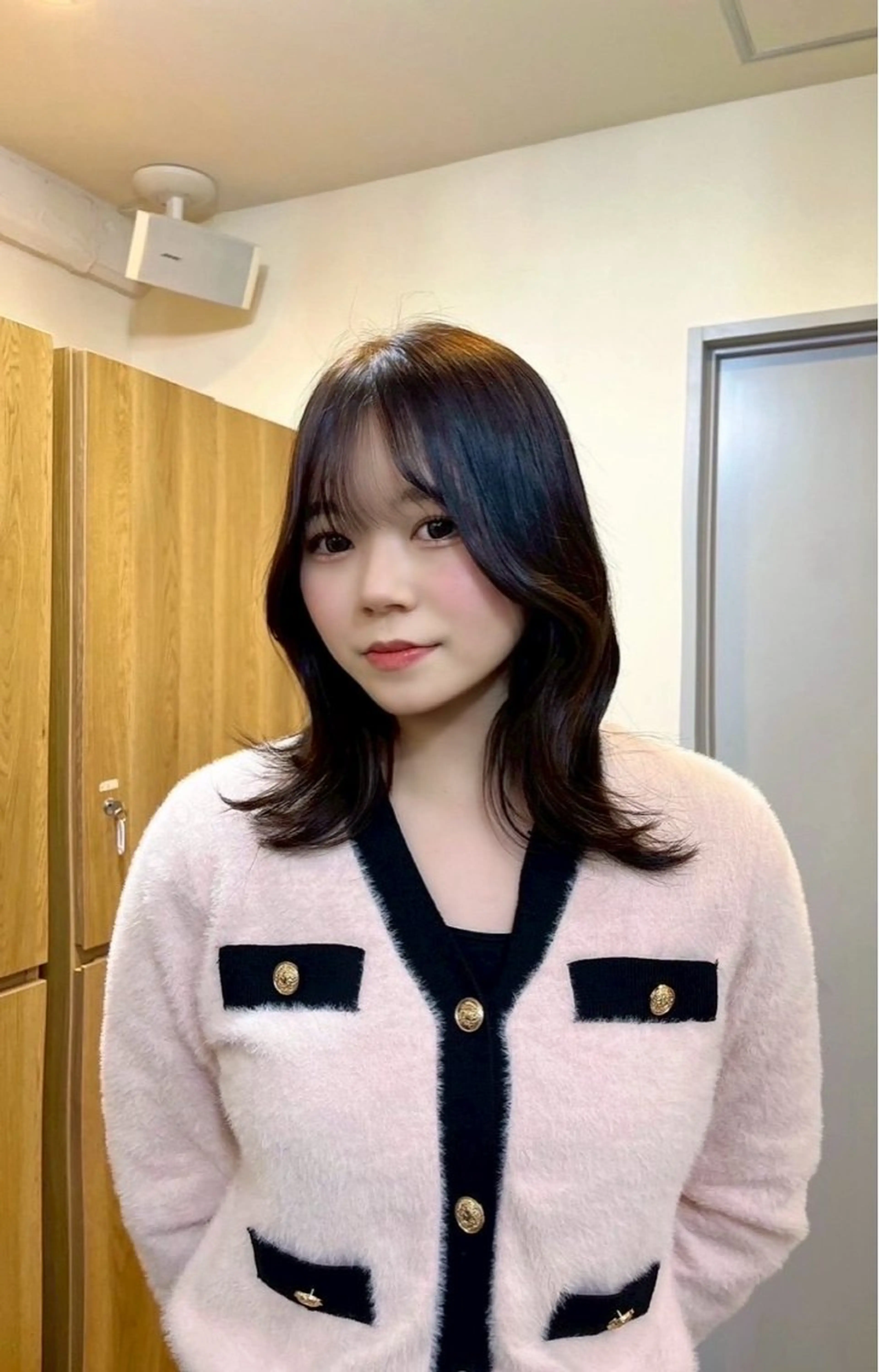 ミディアム カラー ヘアカラー トリートメント 新 心寧のヘアスタイル