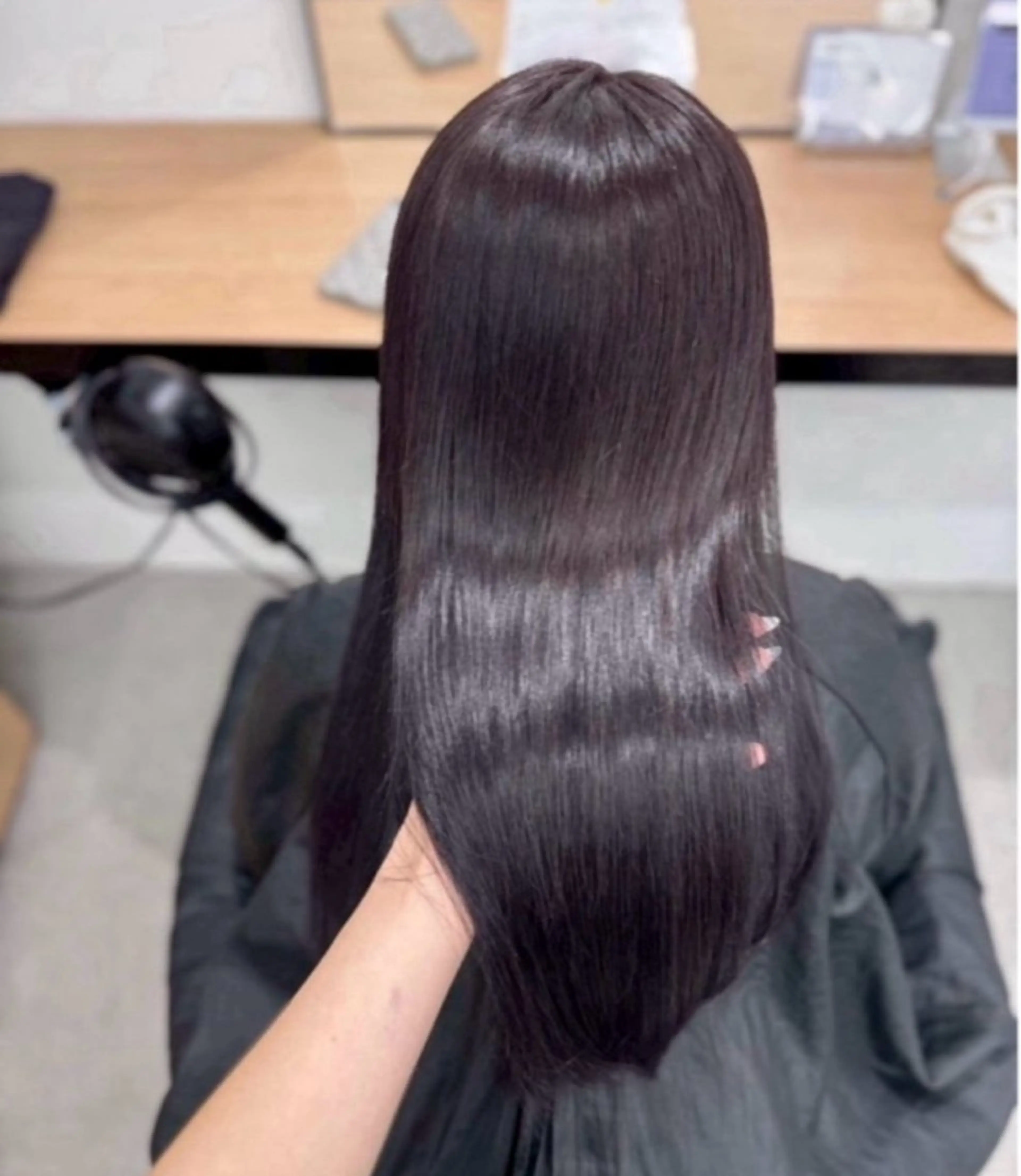 ロング ヘアカラー miku/ラベンダー 透明感カラー🪻❤︎のヘアスタイル