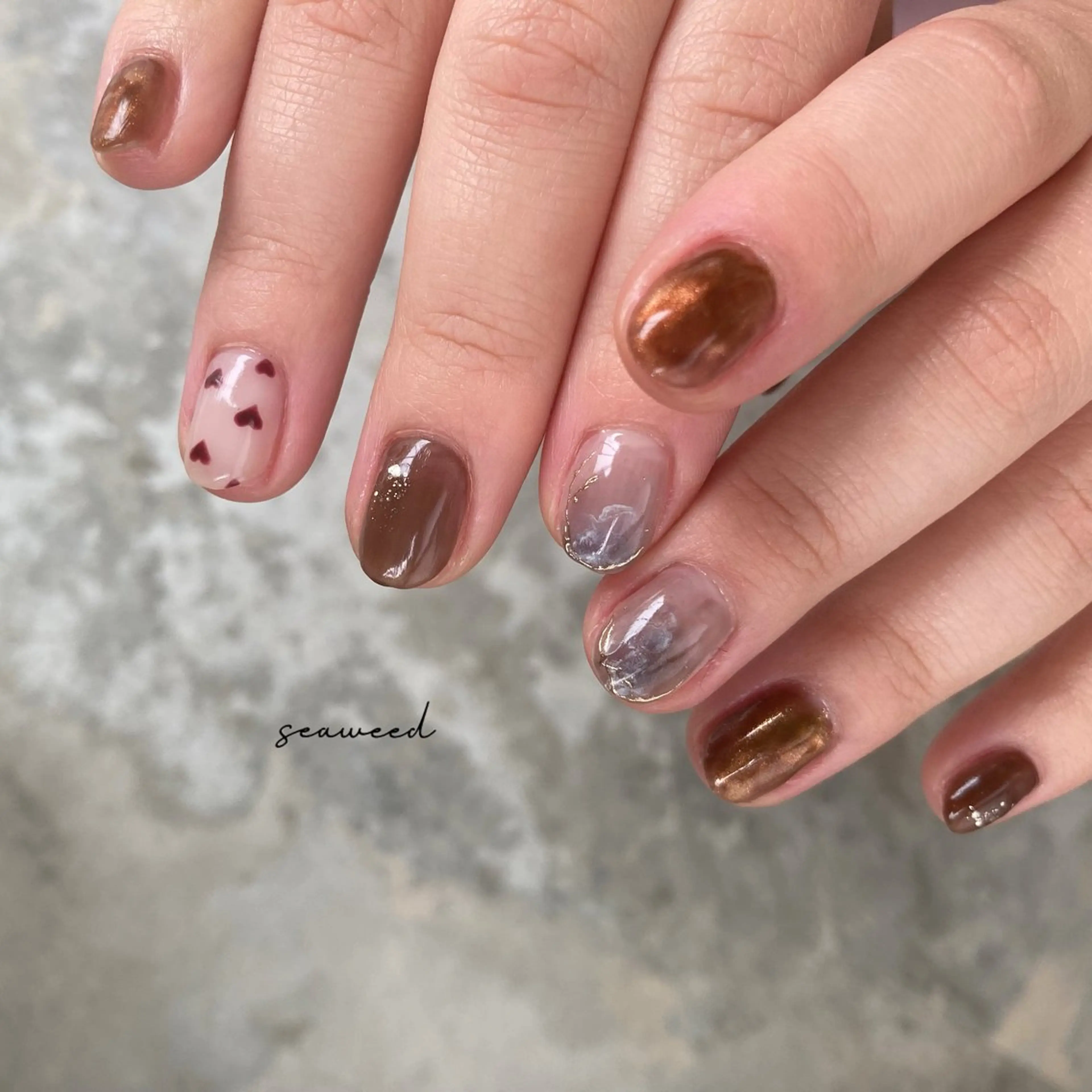 ネイル seaweed nailのネイルデザイン