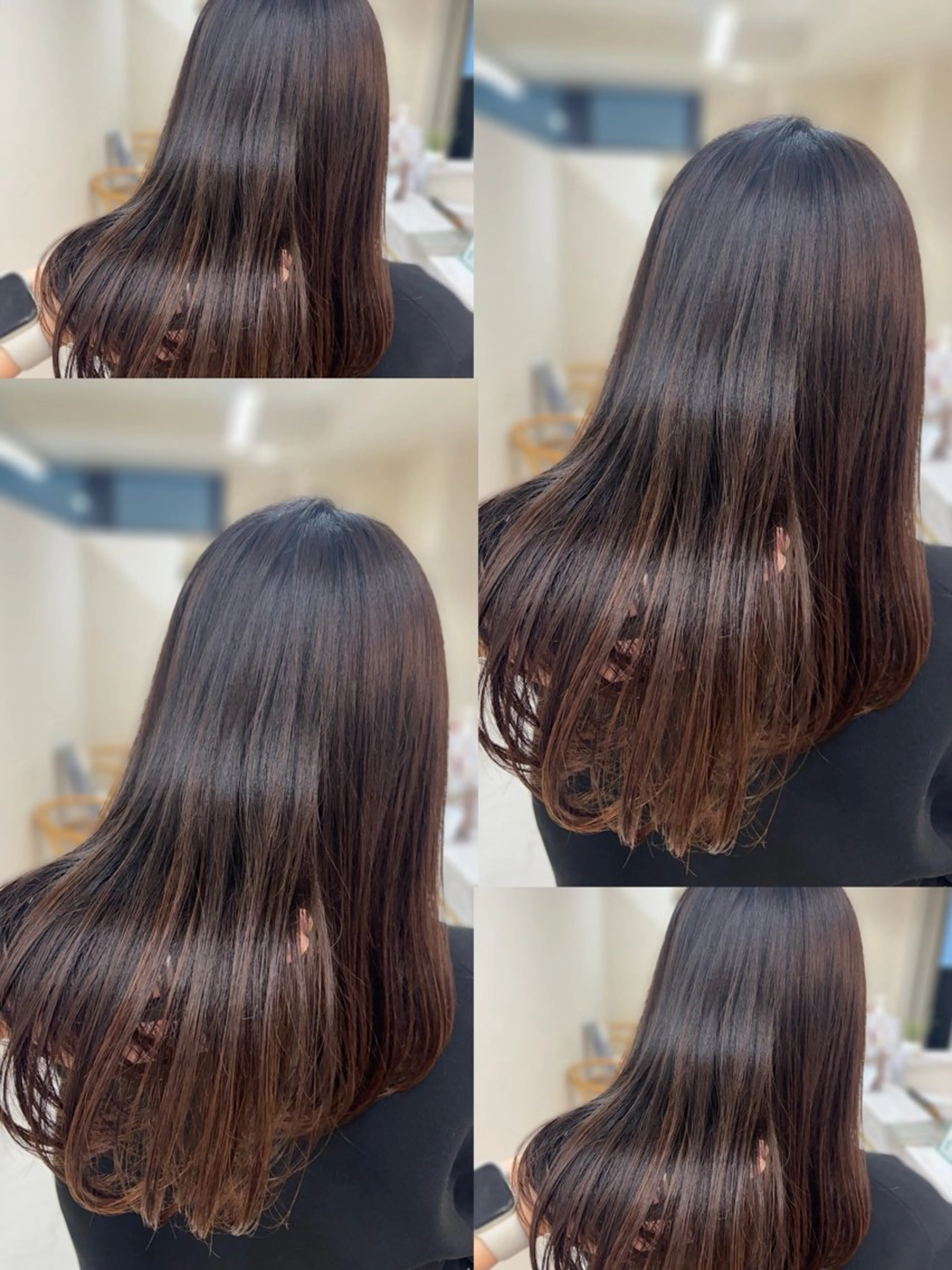 ロング トリートメント 縮毛矯正/艶カラー asuka🫧のヘアスタイル