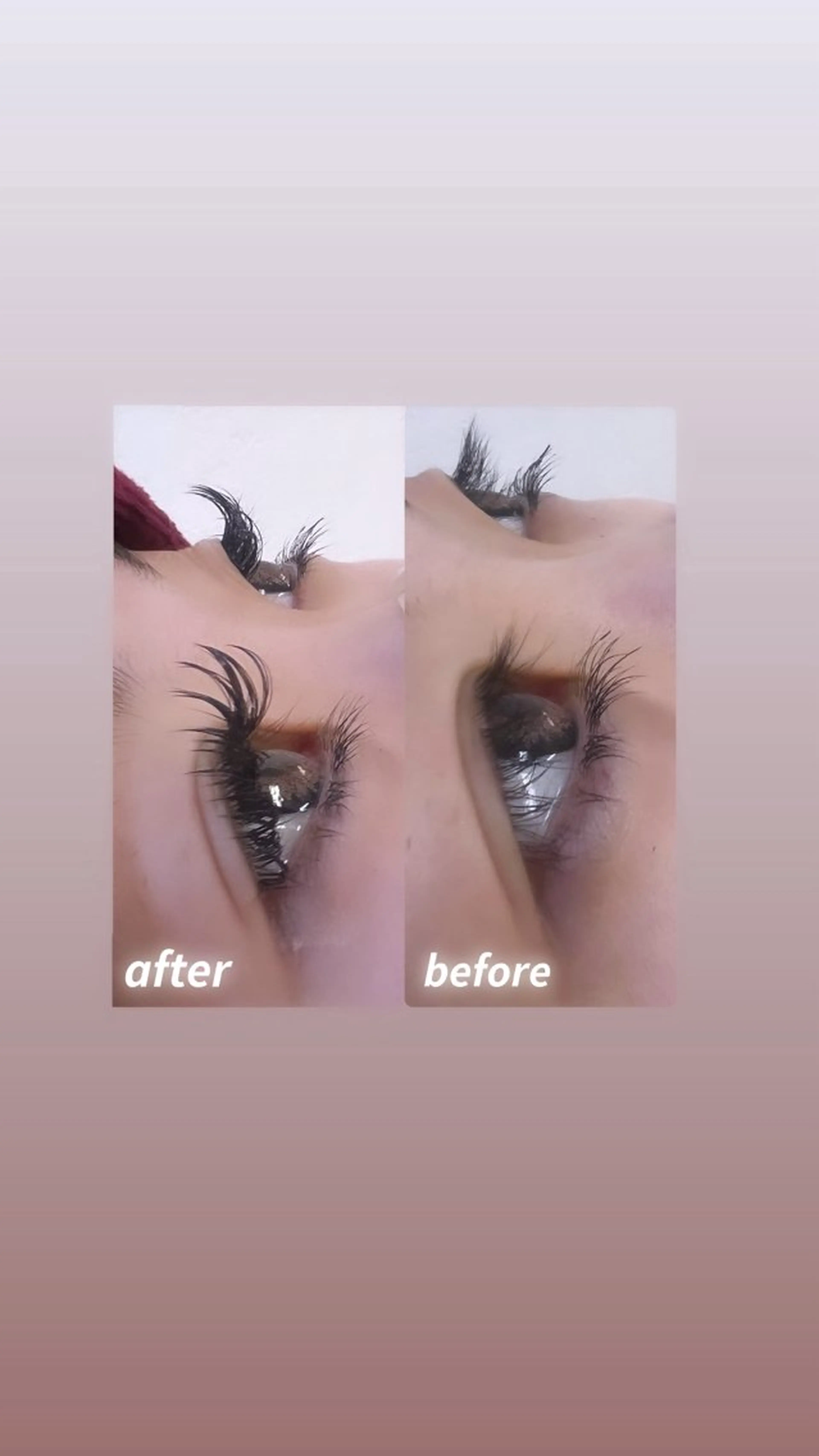 マツエク・マツパ バインドロック CCカール Cカール ナチュラル EYELA 桃華💎のマツエク・マツパデザイン