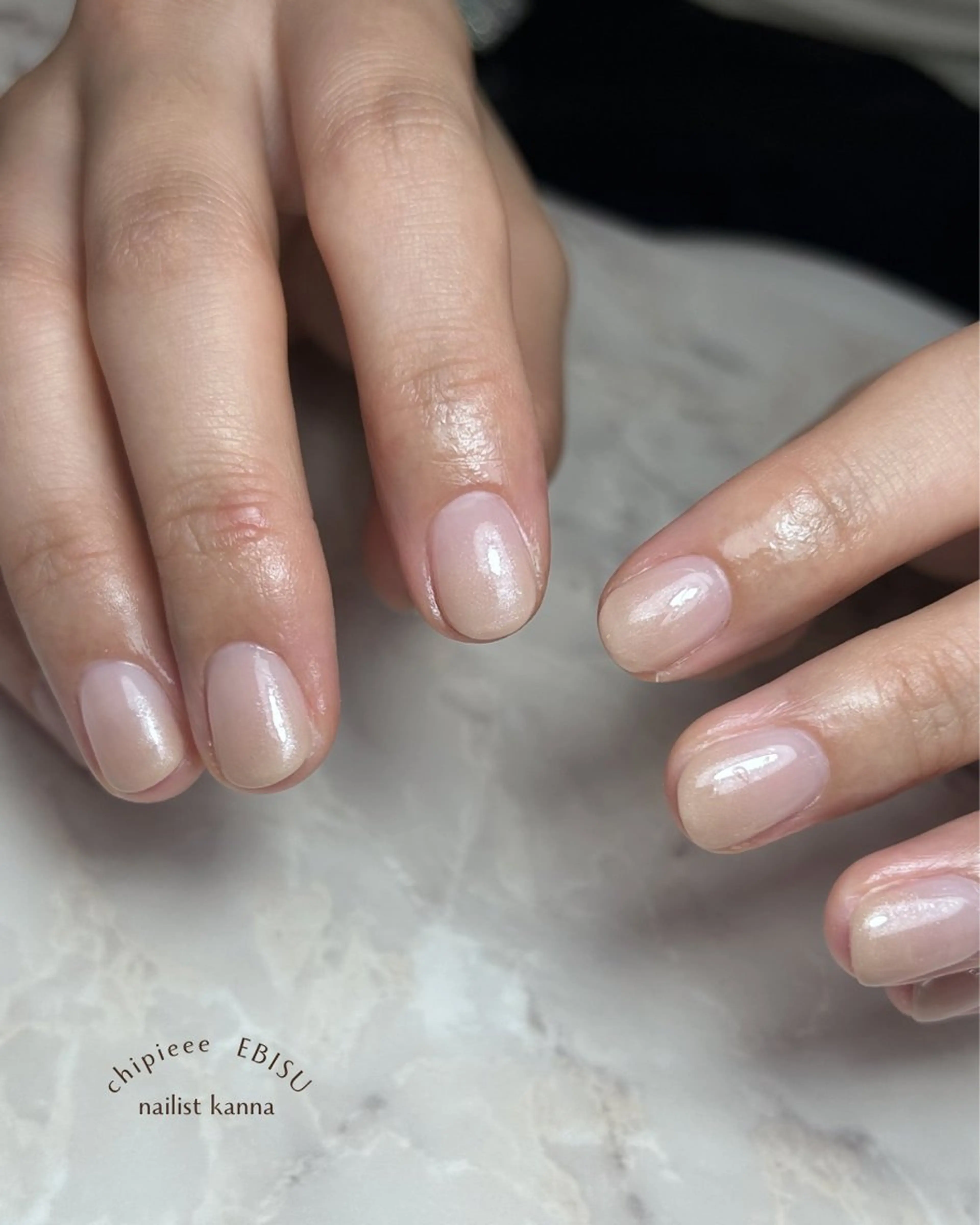 ネイル ハンドネイル フットネイル chipieee EBISUkannaのネイルデザイン