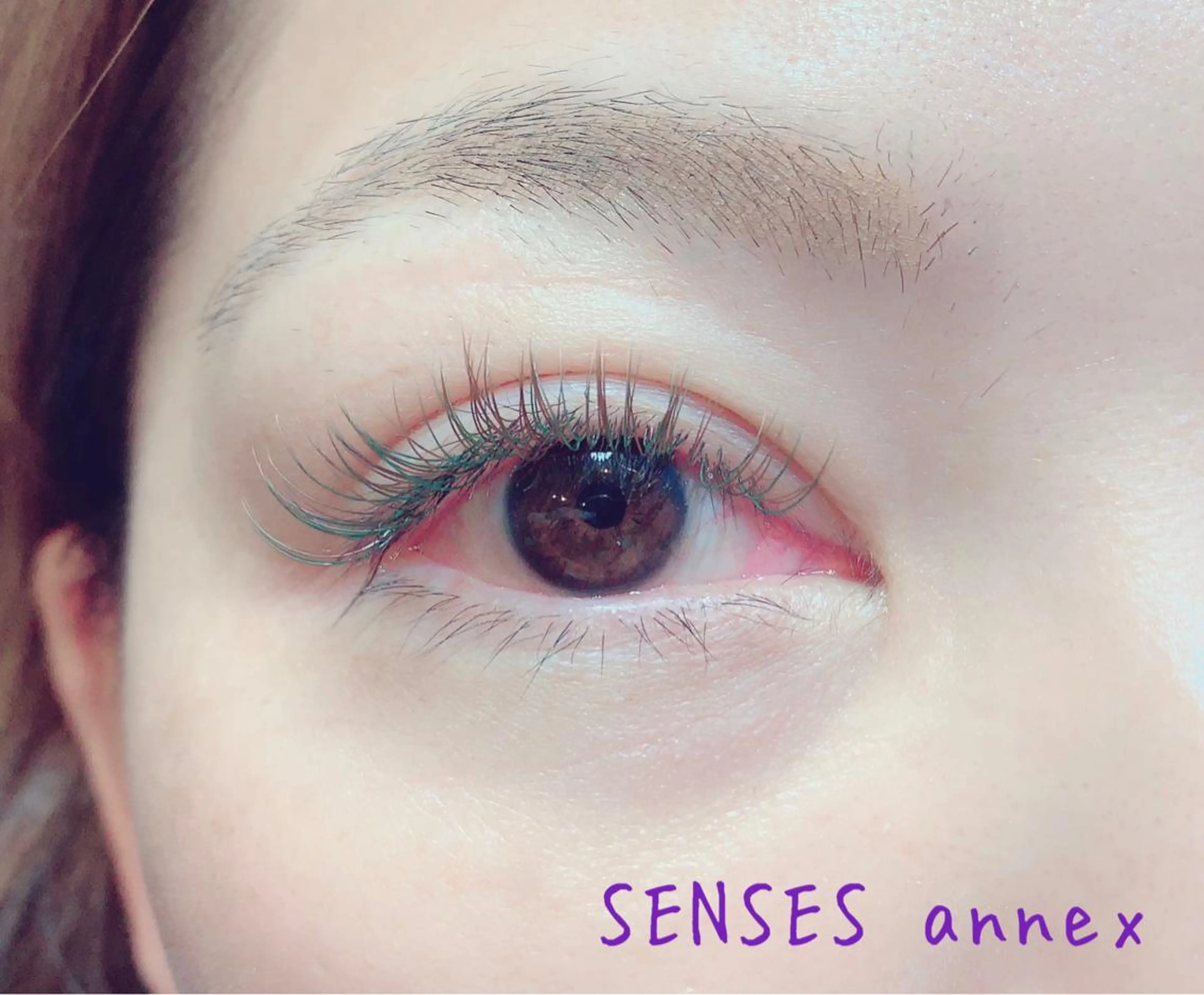 マツエク・マツパ カラーマツエク MARI .のマツエク・マツパデザイン