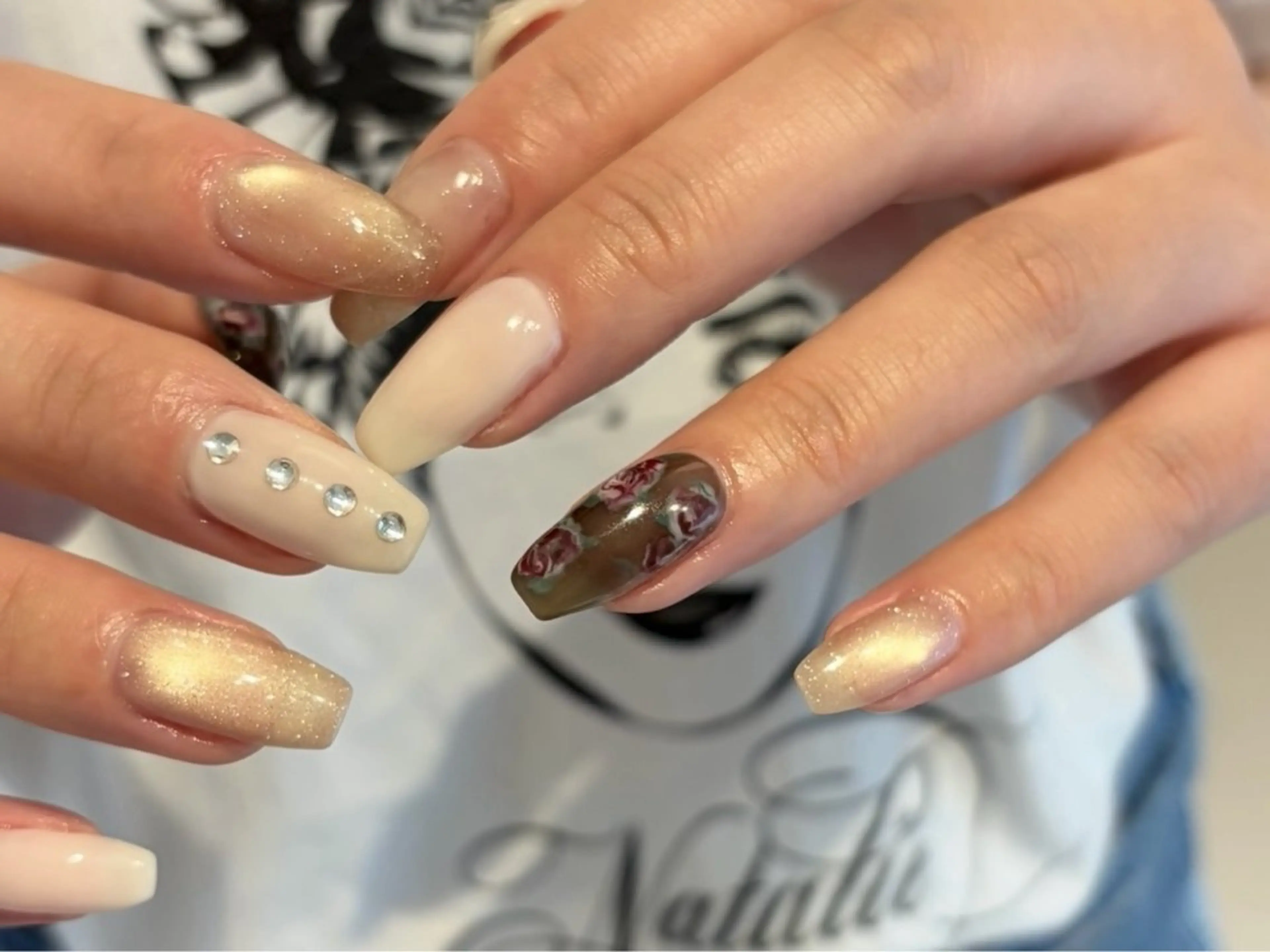 ネイル ハンドネイル yomu nail yuumiのネイルデザイン