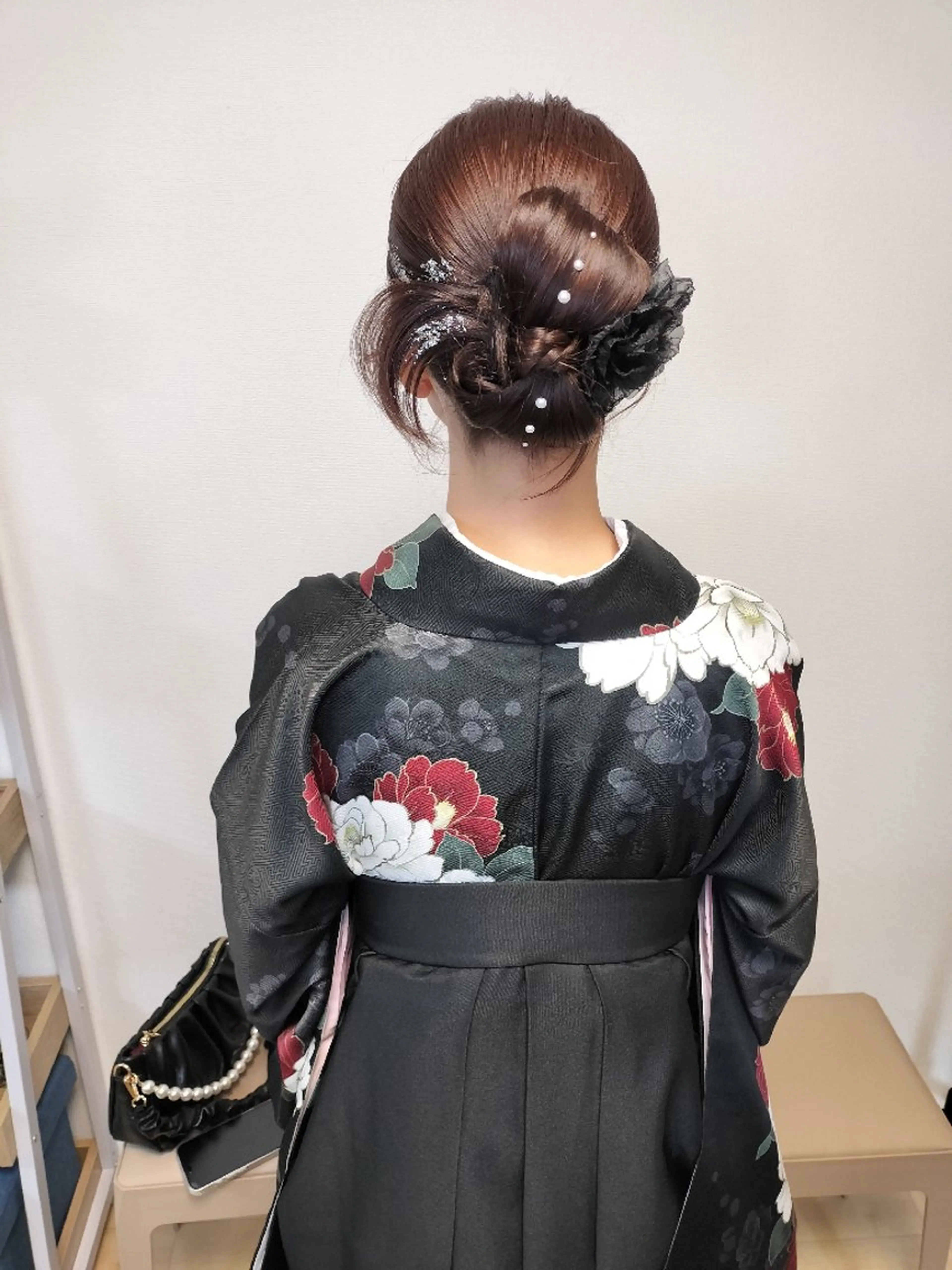 セミロング ヘアメイク/着付け AYAKAのヘアスタイル