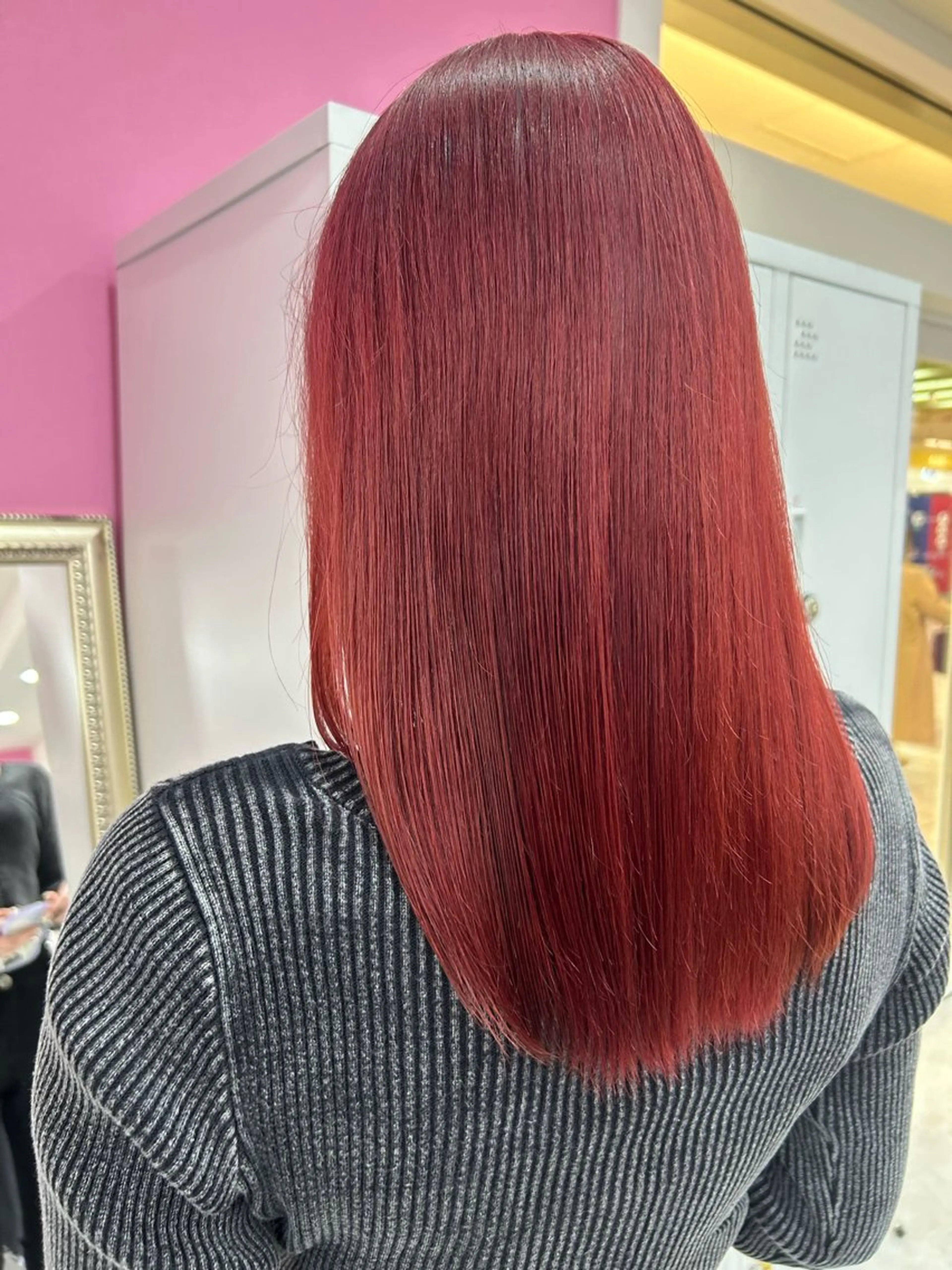 セミロング カット ヘアカラー トリートメント Ayano 🫧のヘアスタイル