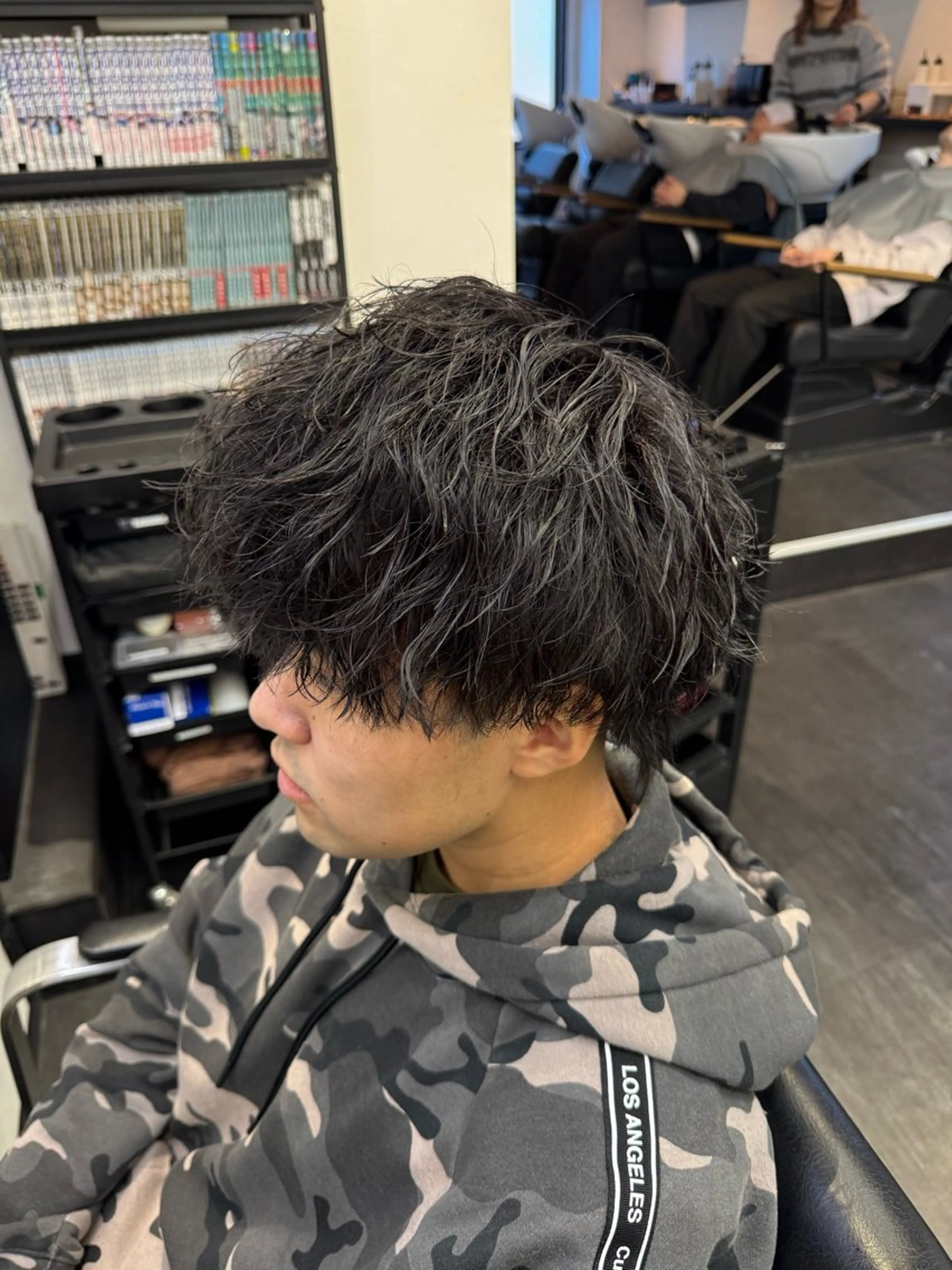 パーマ メンズ カット パーマ ✨メンズ特化✨鈴木 遼太のヘアスタイル