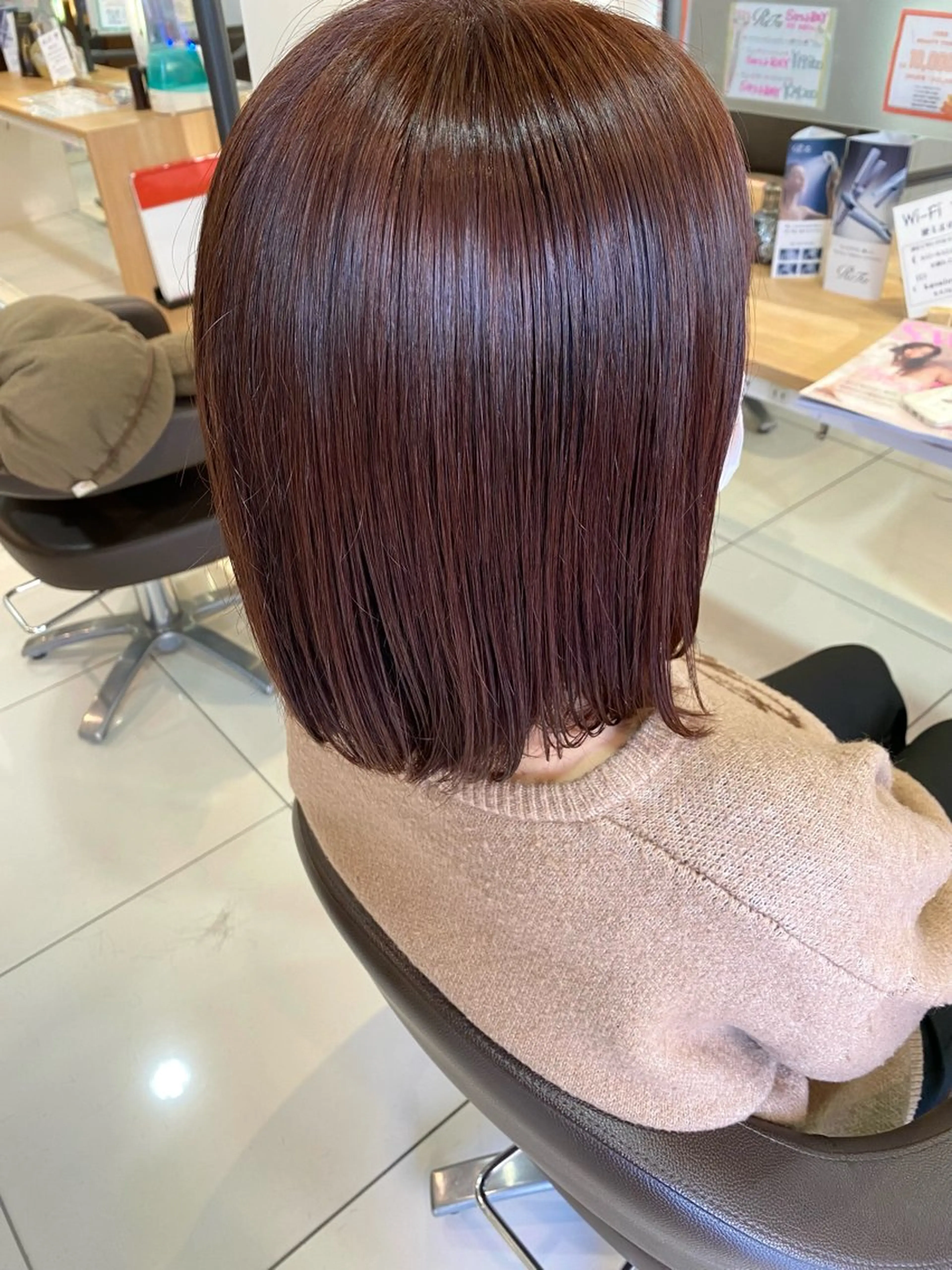 ショート カラー ブラウンカラー レッドカラー 波巻き/メンズ/ ショート/☆いとみなのヘアスタイル