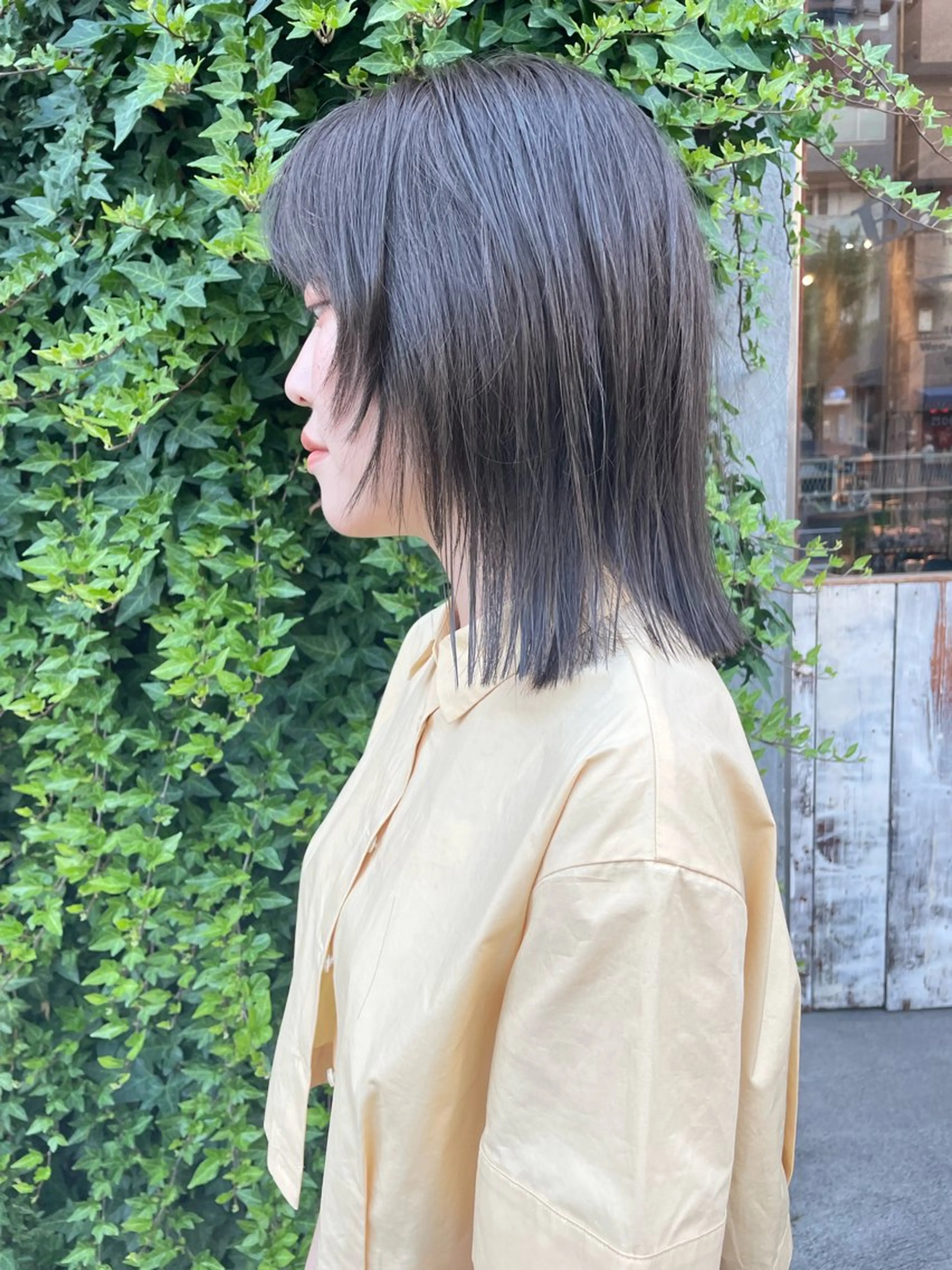 ミディアム カラー カット ヘアカラー 鎌田卓也/髪質改善 /透明感カラーのヘアスタイル