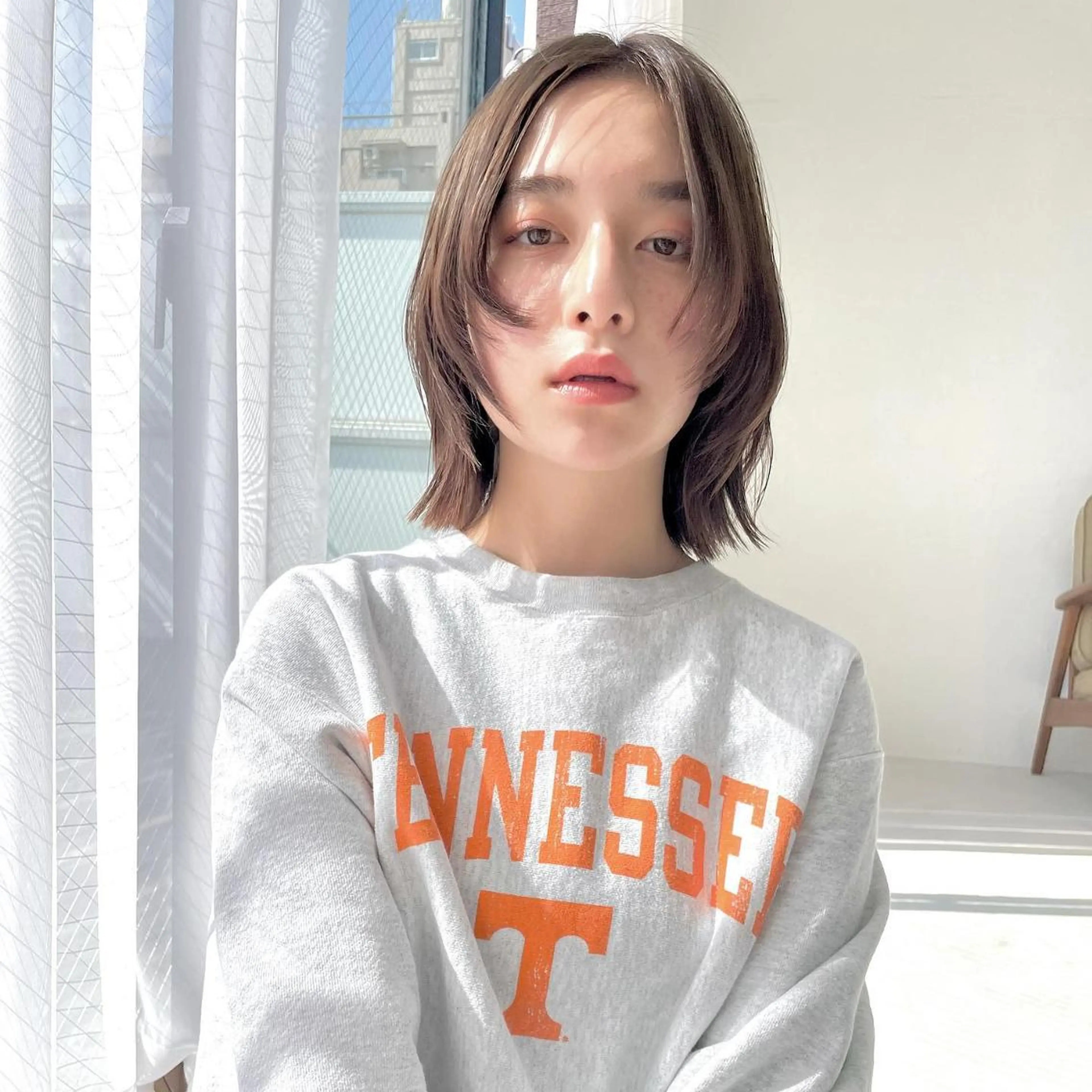 ショート ボブ ショートヘア 河原 亮のヘアスタイル