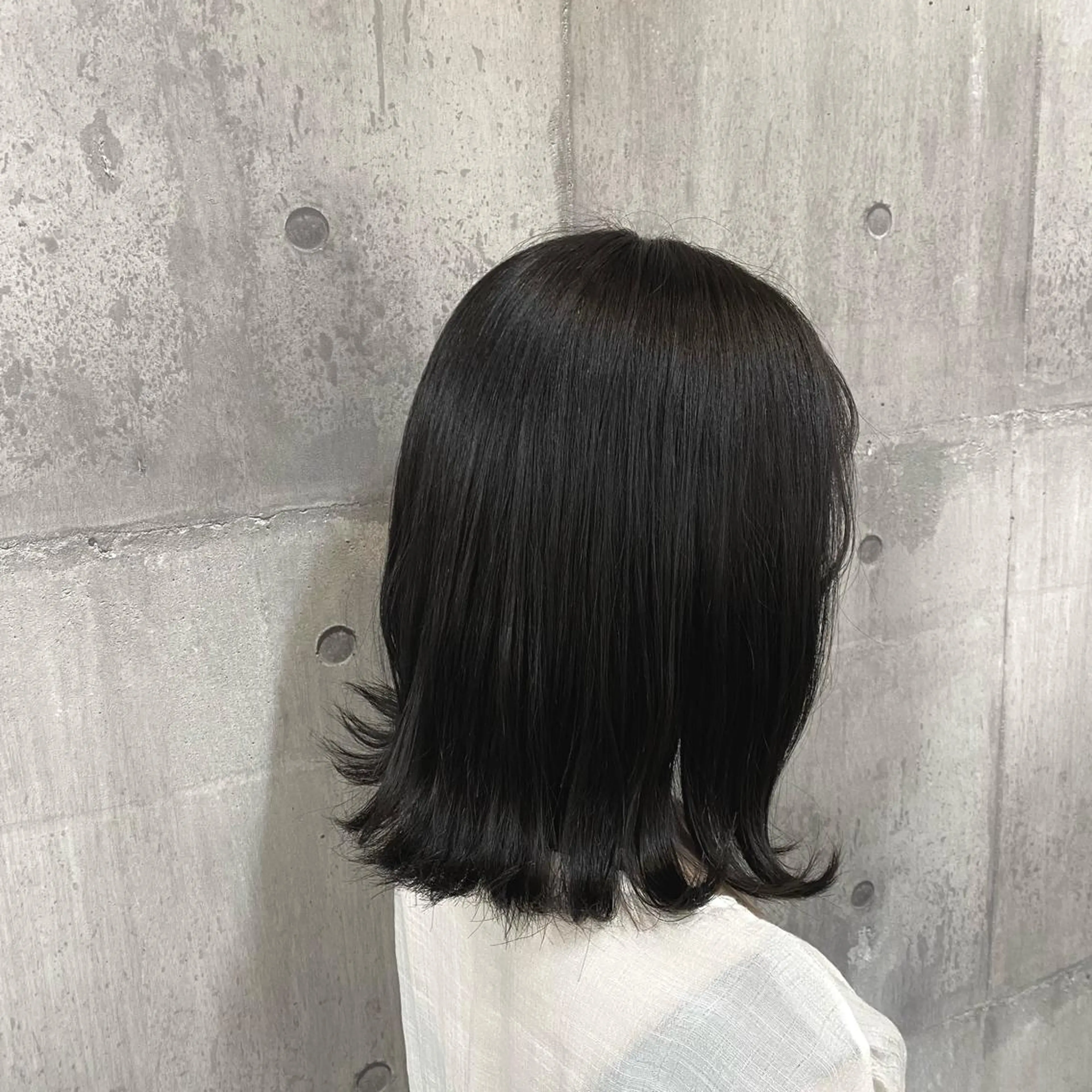ミディアム 比嘉 陽のヘアスタイル