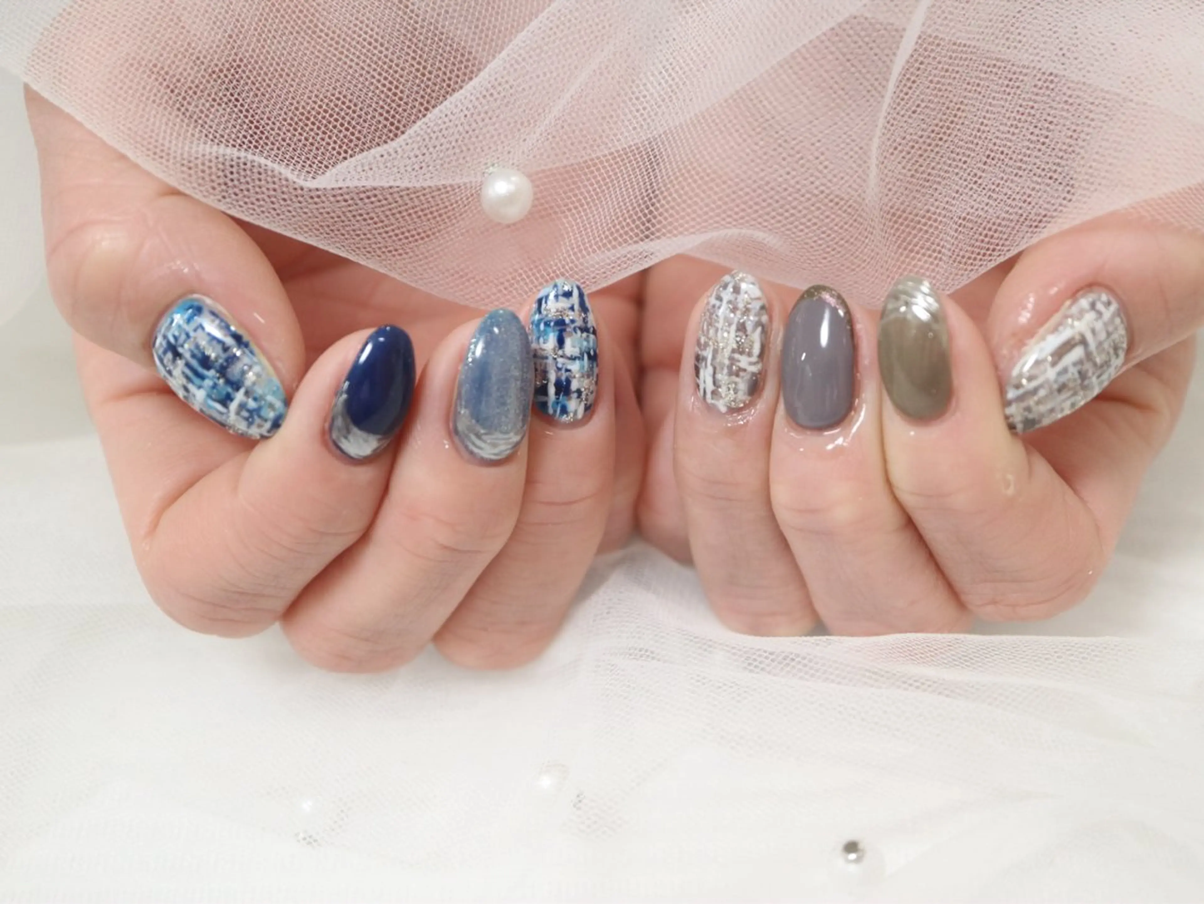 ネイル アートネイル なつか🍒口コミ好評 駅近1分 パラジェルのネイルデザイン