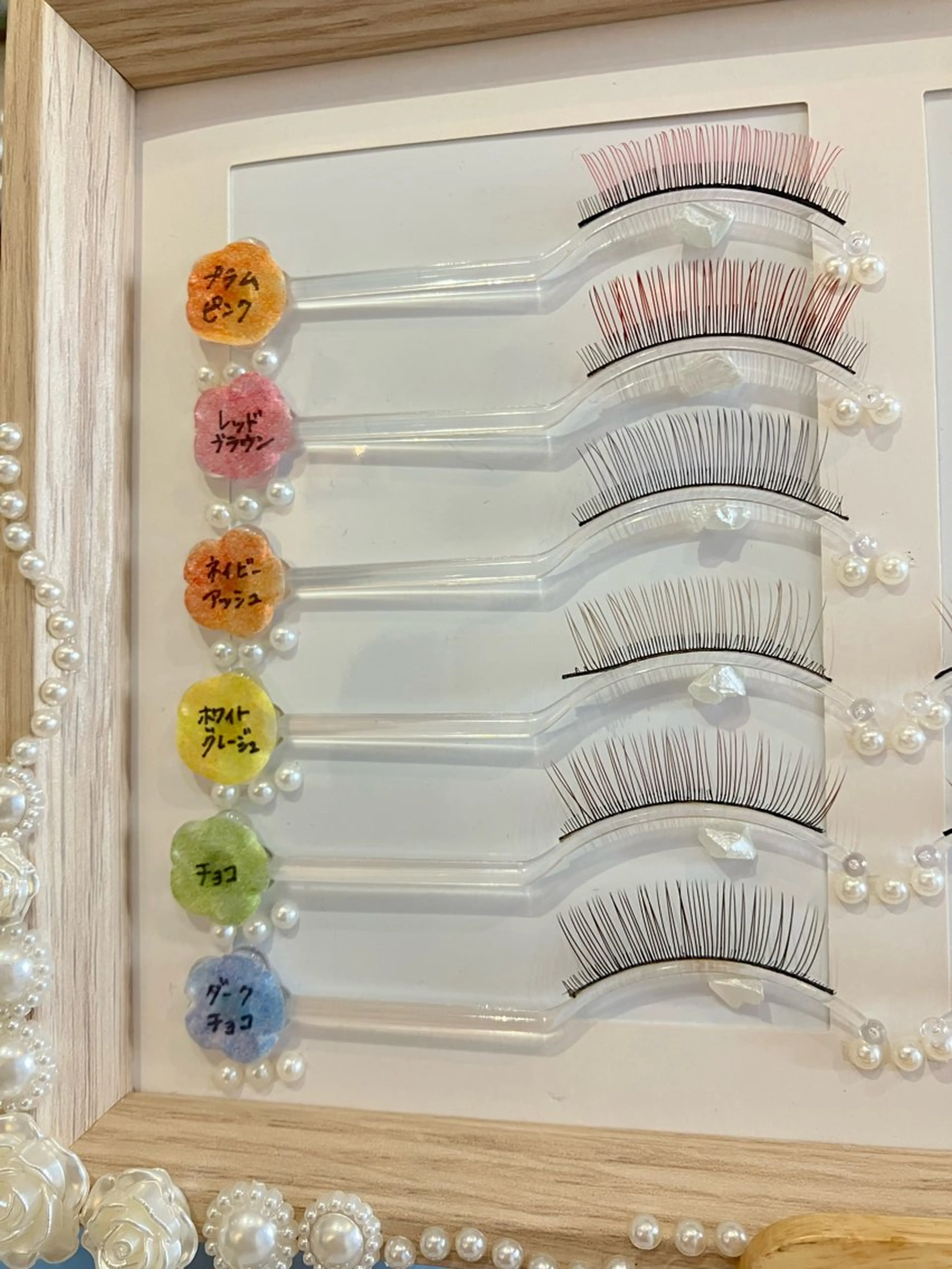 キッズ マツエク・マツパ カラーマツエク マツエク ヘア&カフェ ♡リエットのマツエク・マツパデザイン