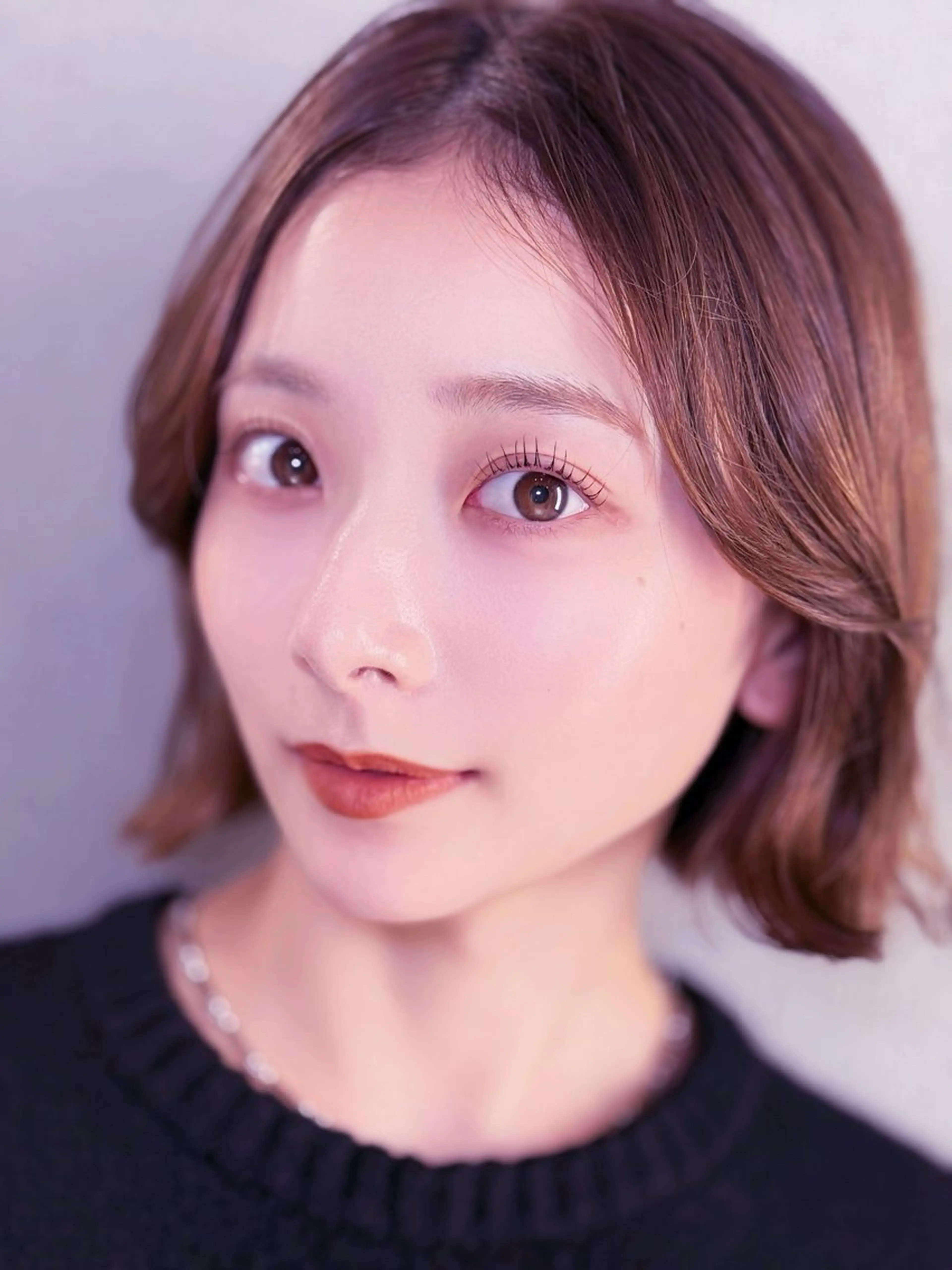 マツエク・マツパ ナチュラル マツパ 梅津/cherien 渋谷・明治神宮前のマツエク・マツパデザイン