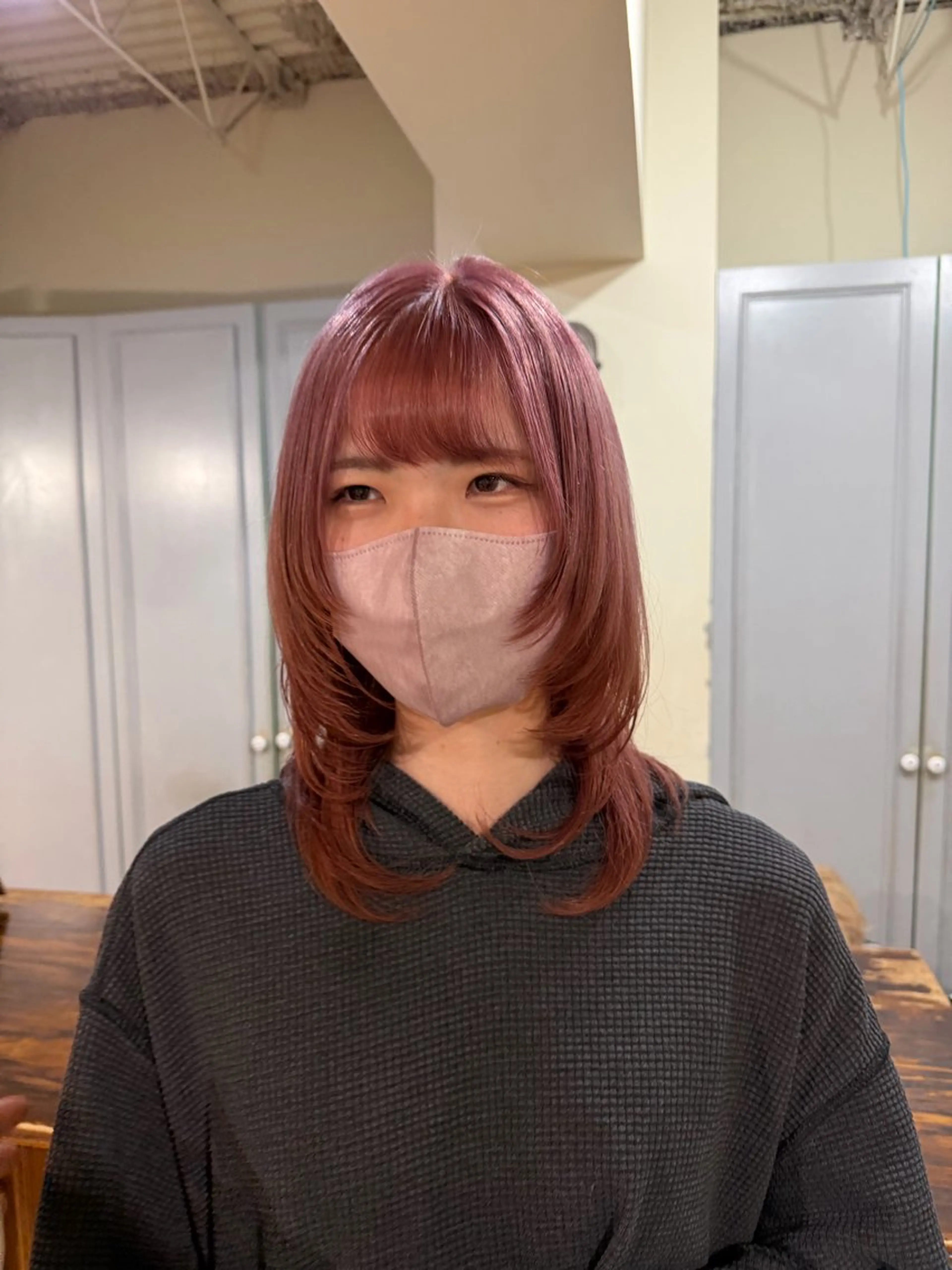 ミディアム カラー ヘアカラー トリートメント 🤩噂のMr.髪ポジ ティブ®️yu🤩のヘアスタイル